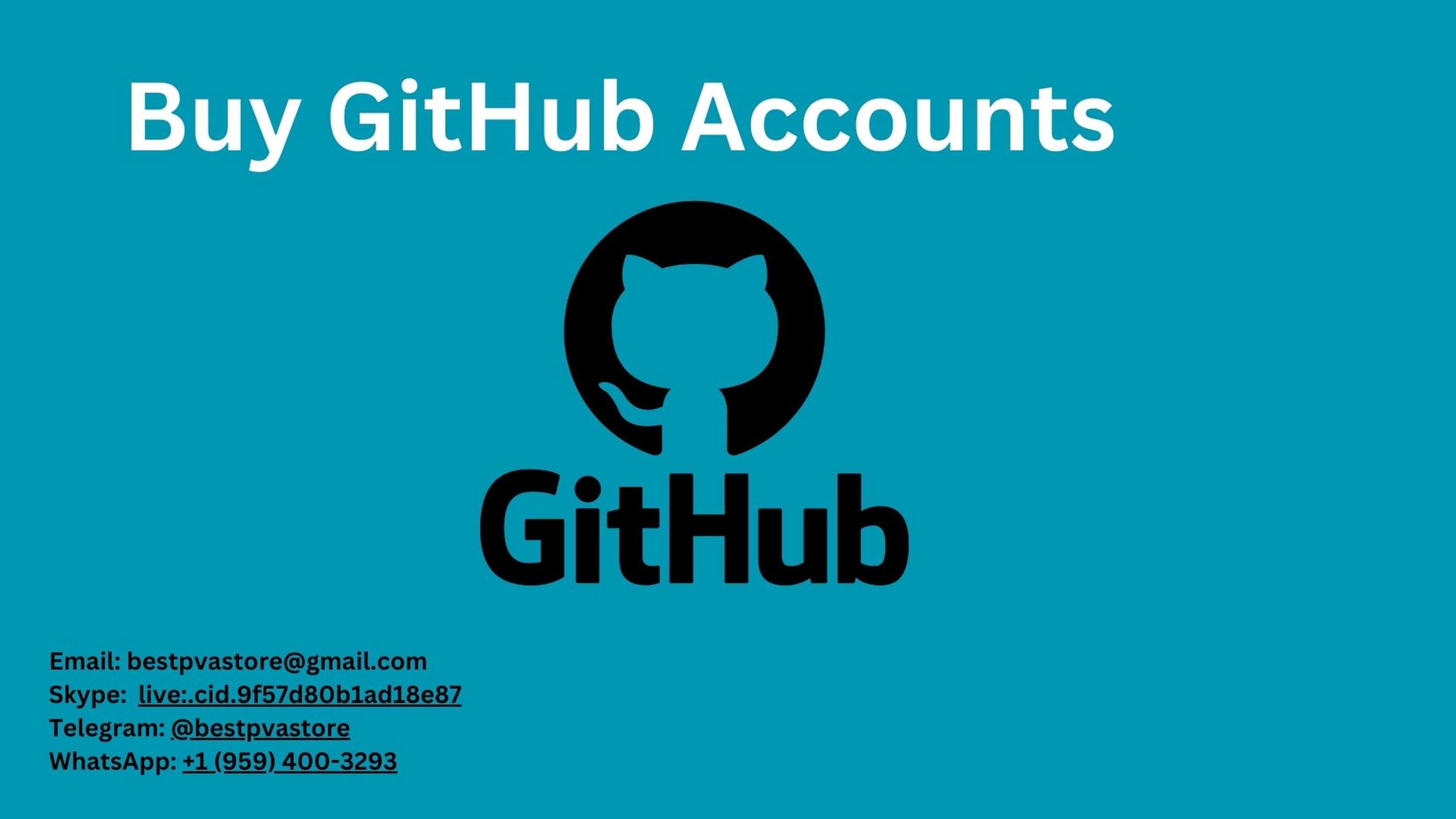 Buy GitHub account with history by Nathan Holloway