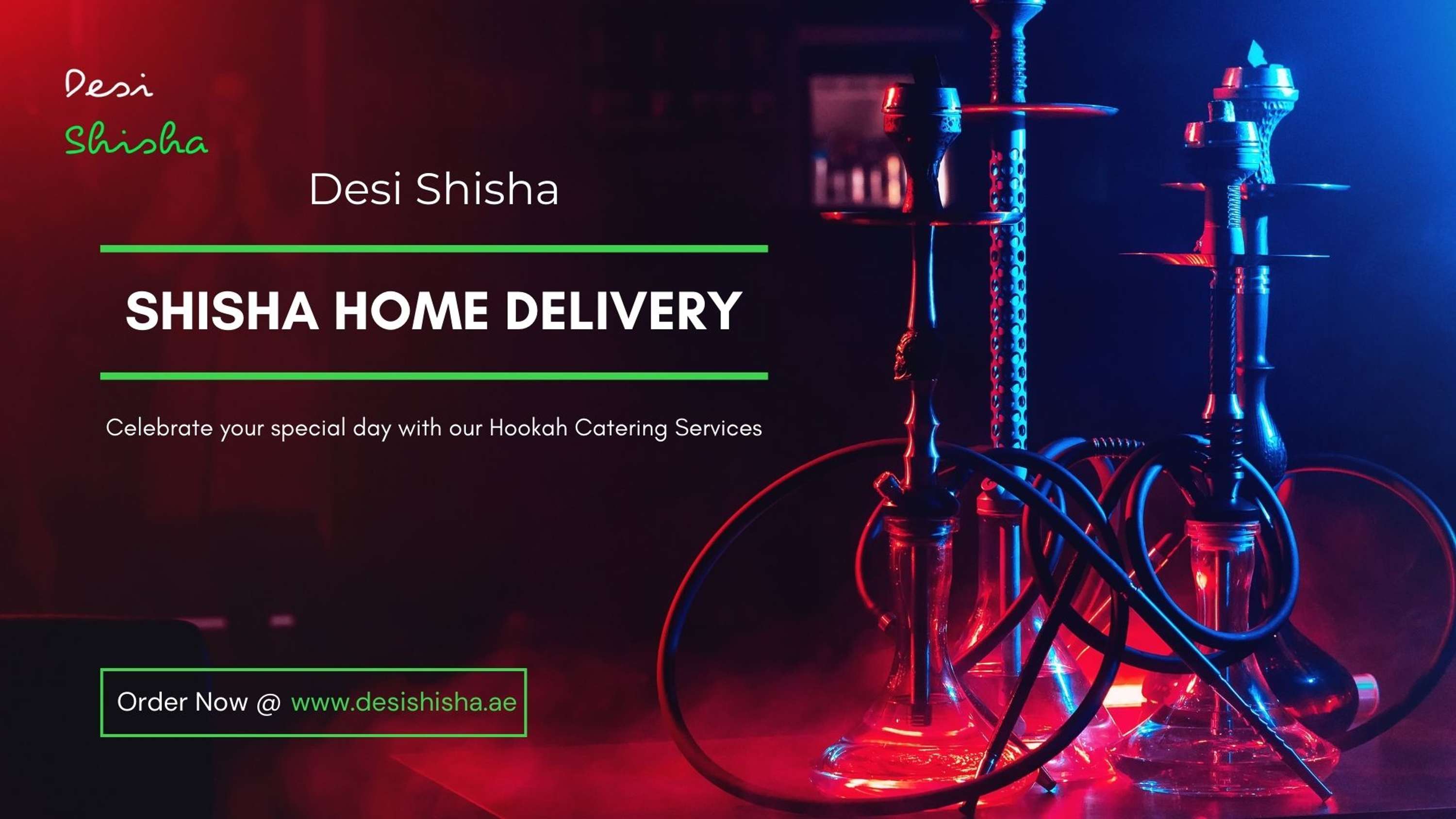 Experience Luxury Shisha Delivery with Desi Shisha by Desi Shisha