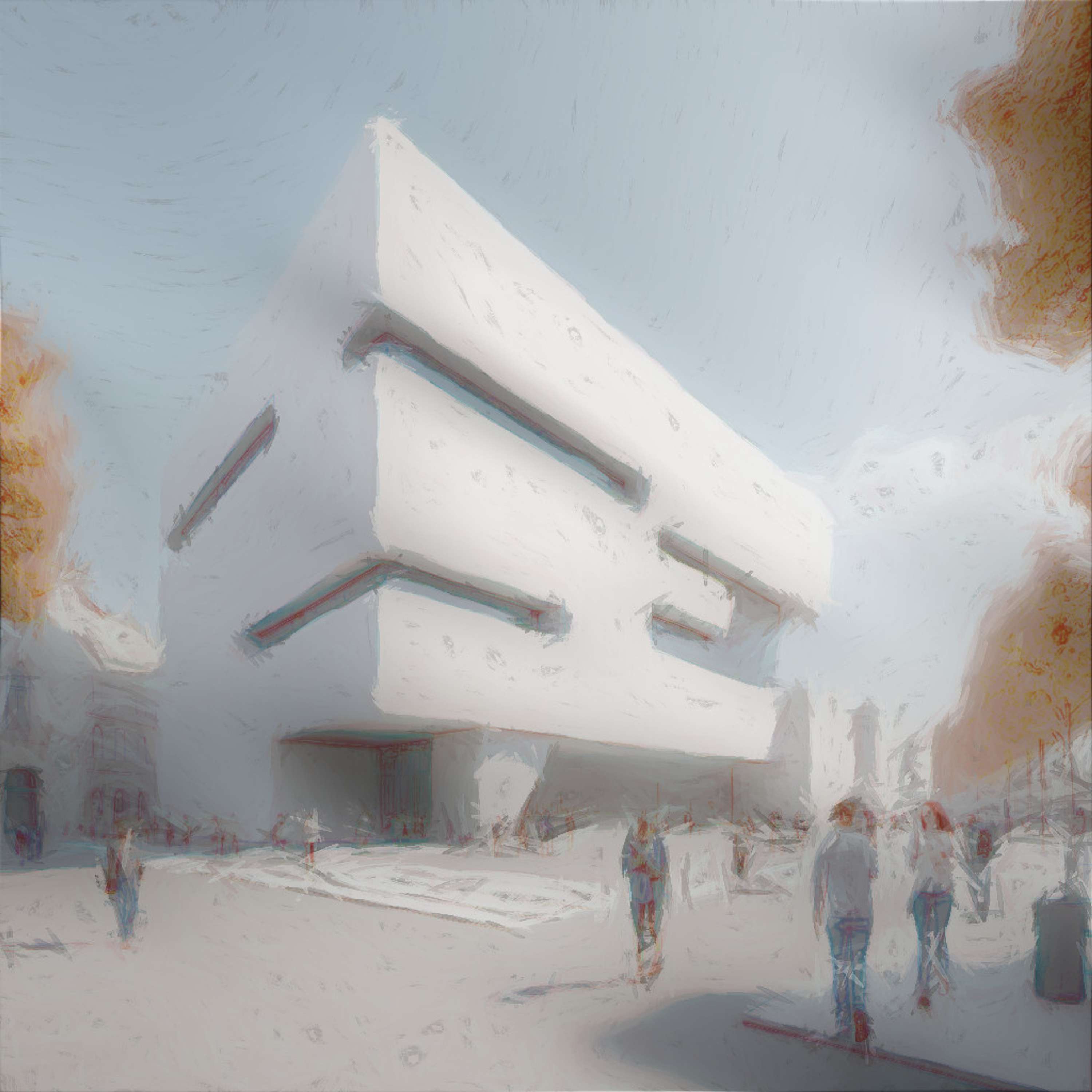 Architectural sketches - Models - Bozelos by Panagiotis Bozelos