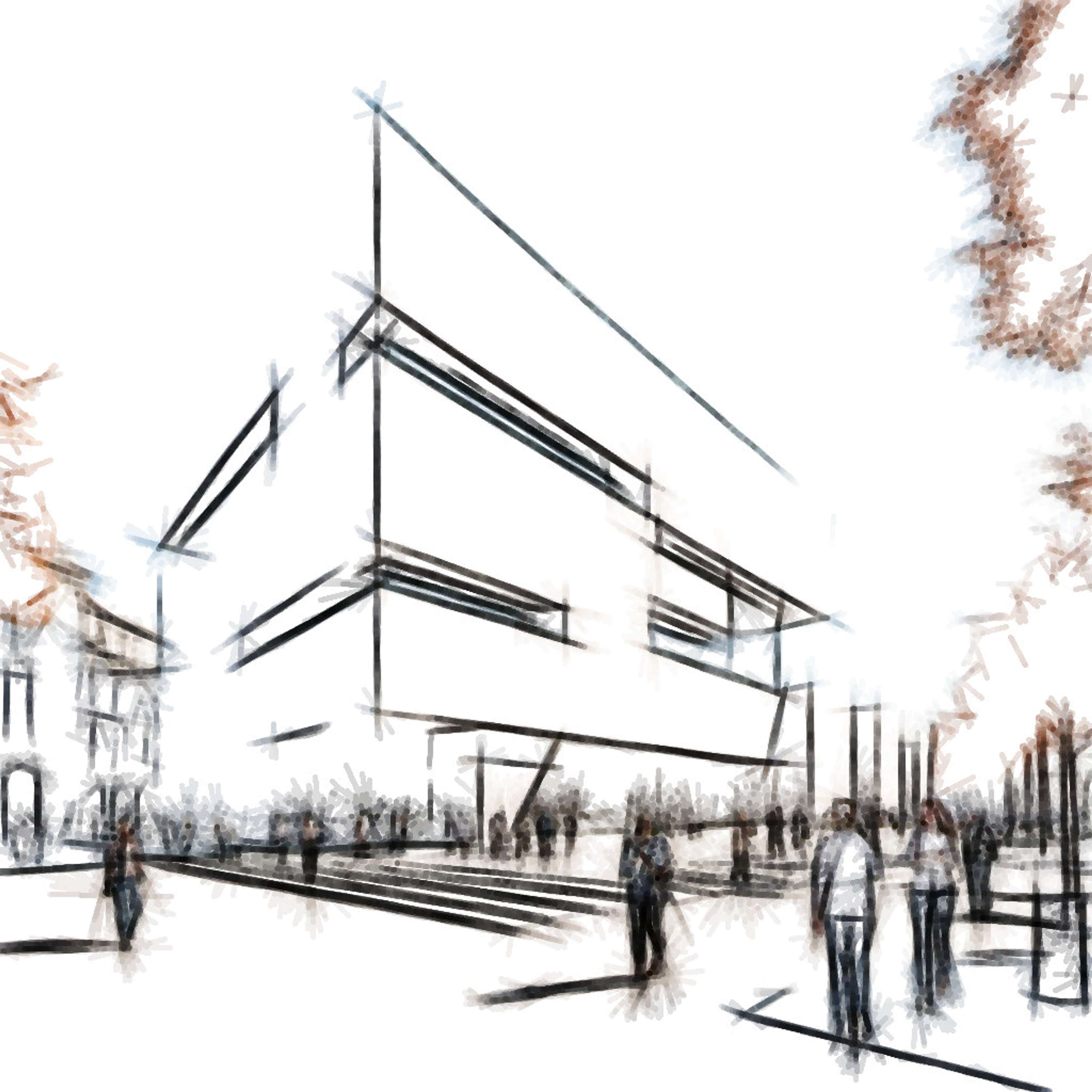 Architectural sketches - Models - Bozelos by Panagiotis Bozelos