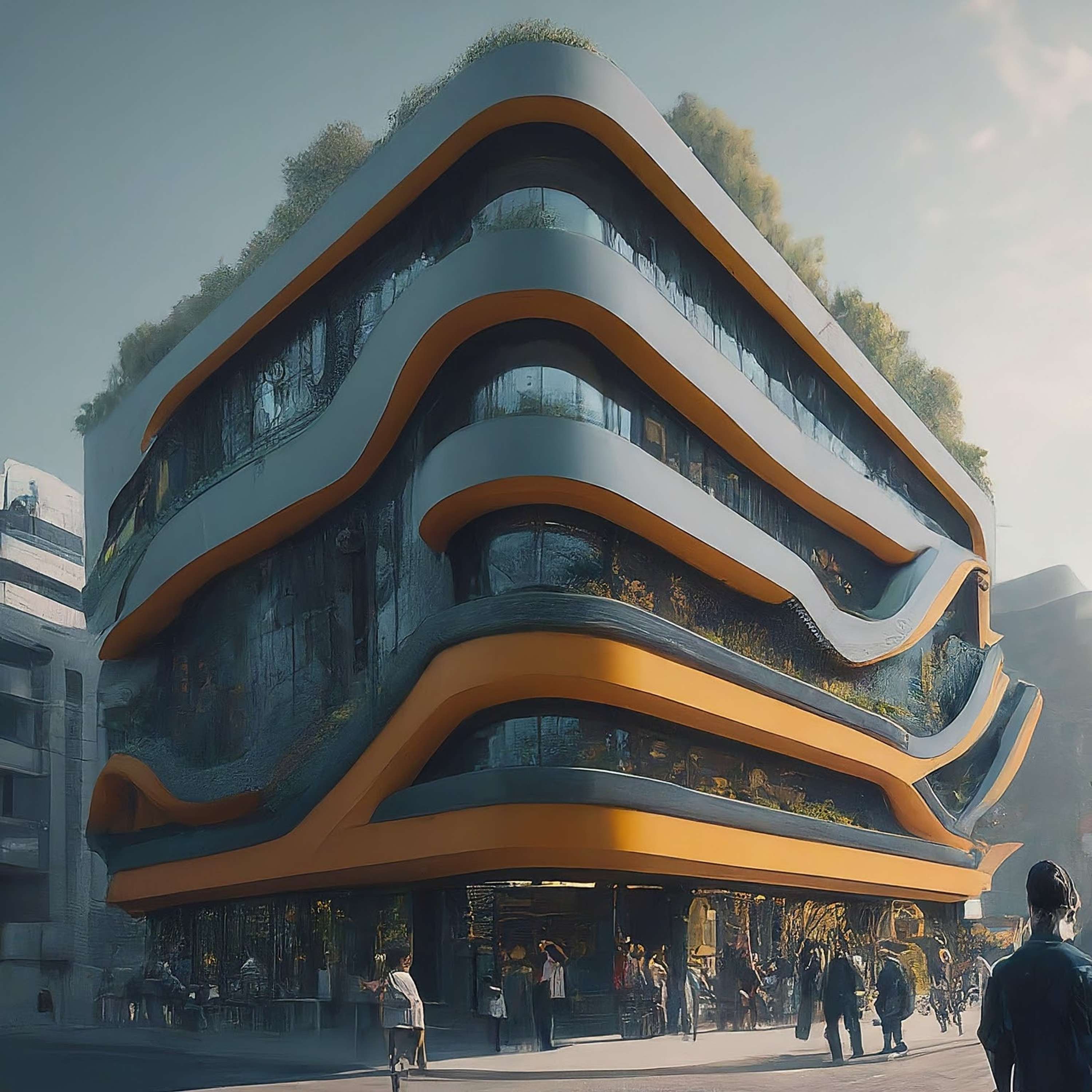 Architectural sketches - Models - Bozelos by Panagiotis Bozelos