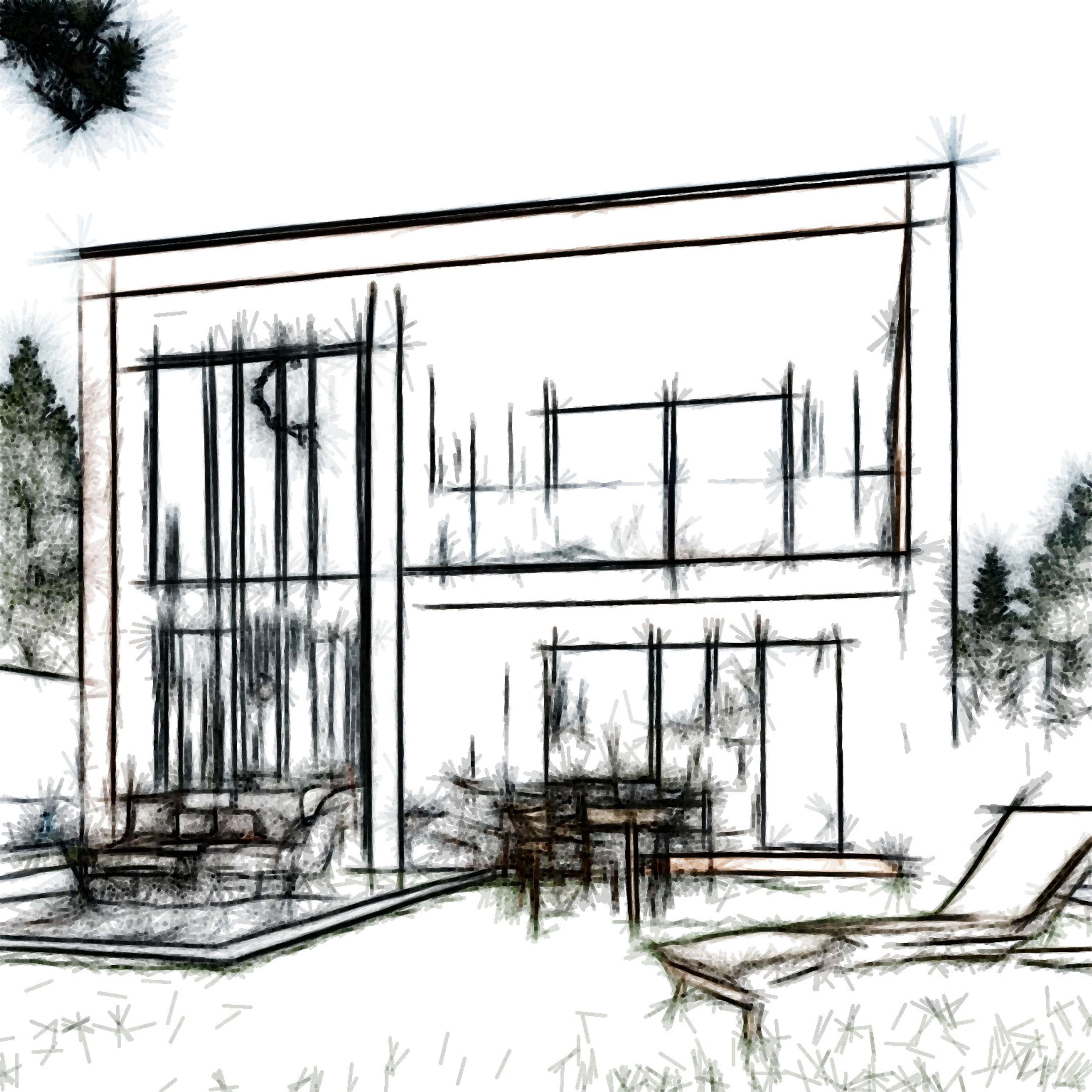 Architectural sketches - Models - Bozelos by Panagiotis Bozelos