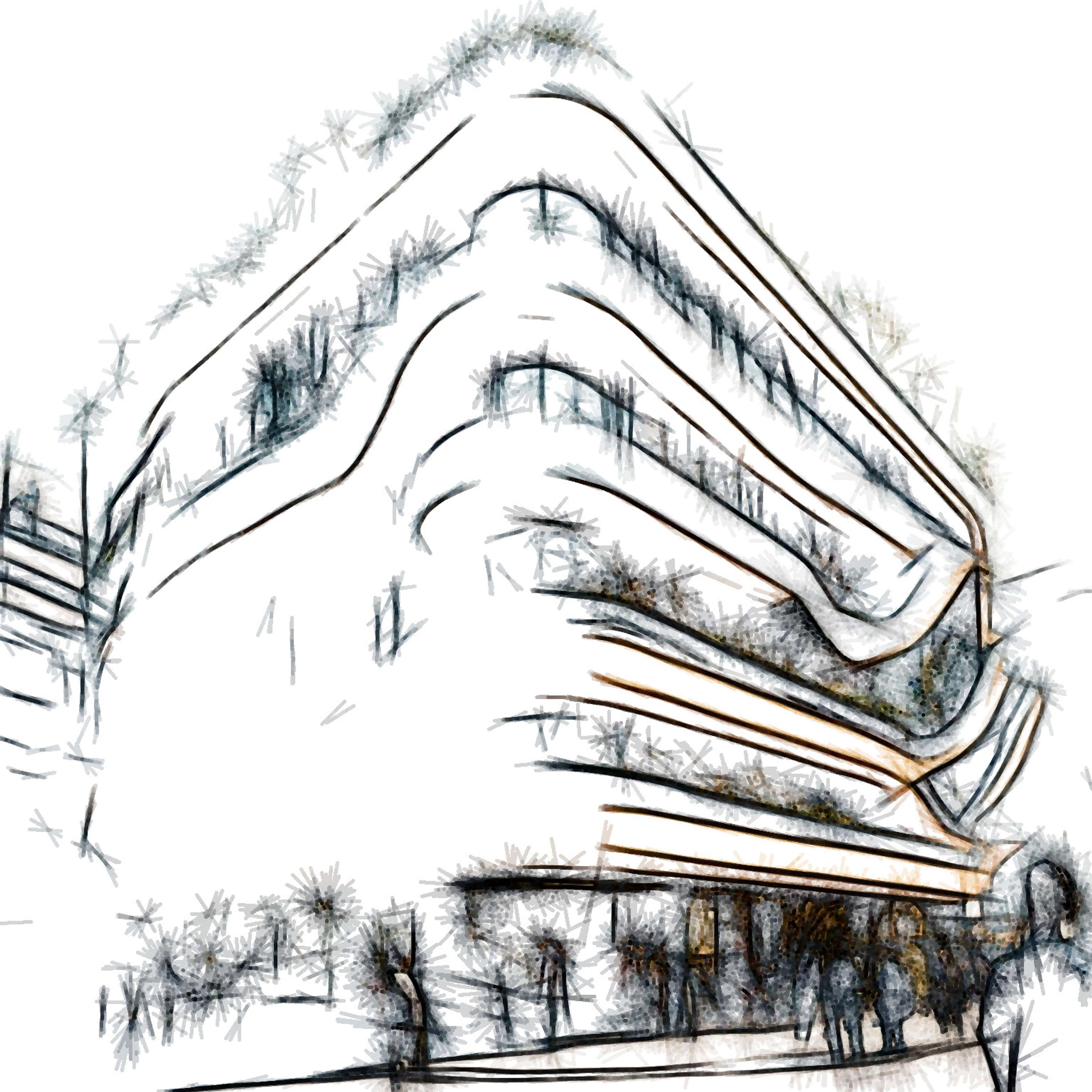 Architectural sketches - Models - Bozelos by Panagiotis Bozelos