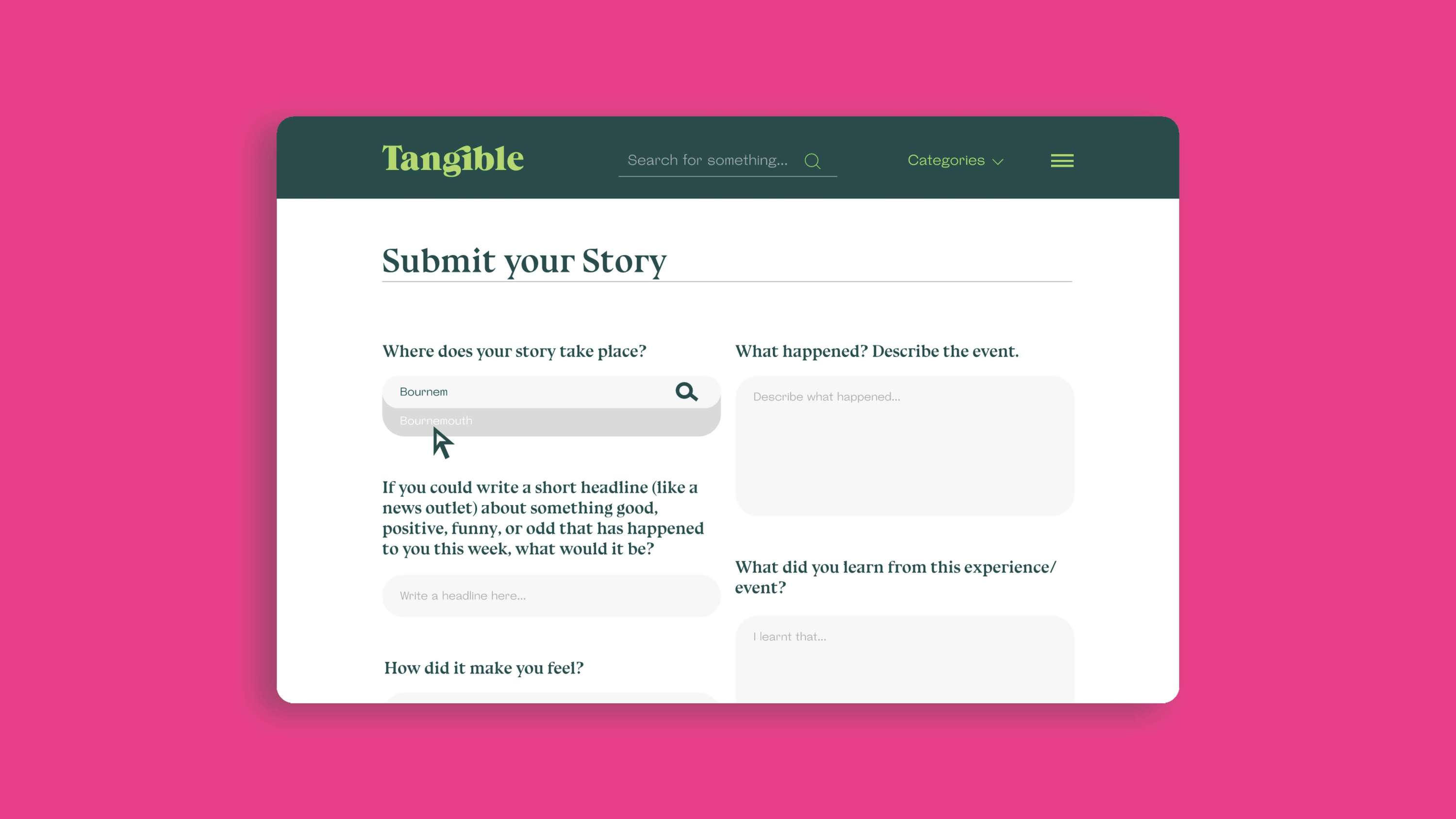 Tangible by karla noren
