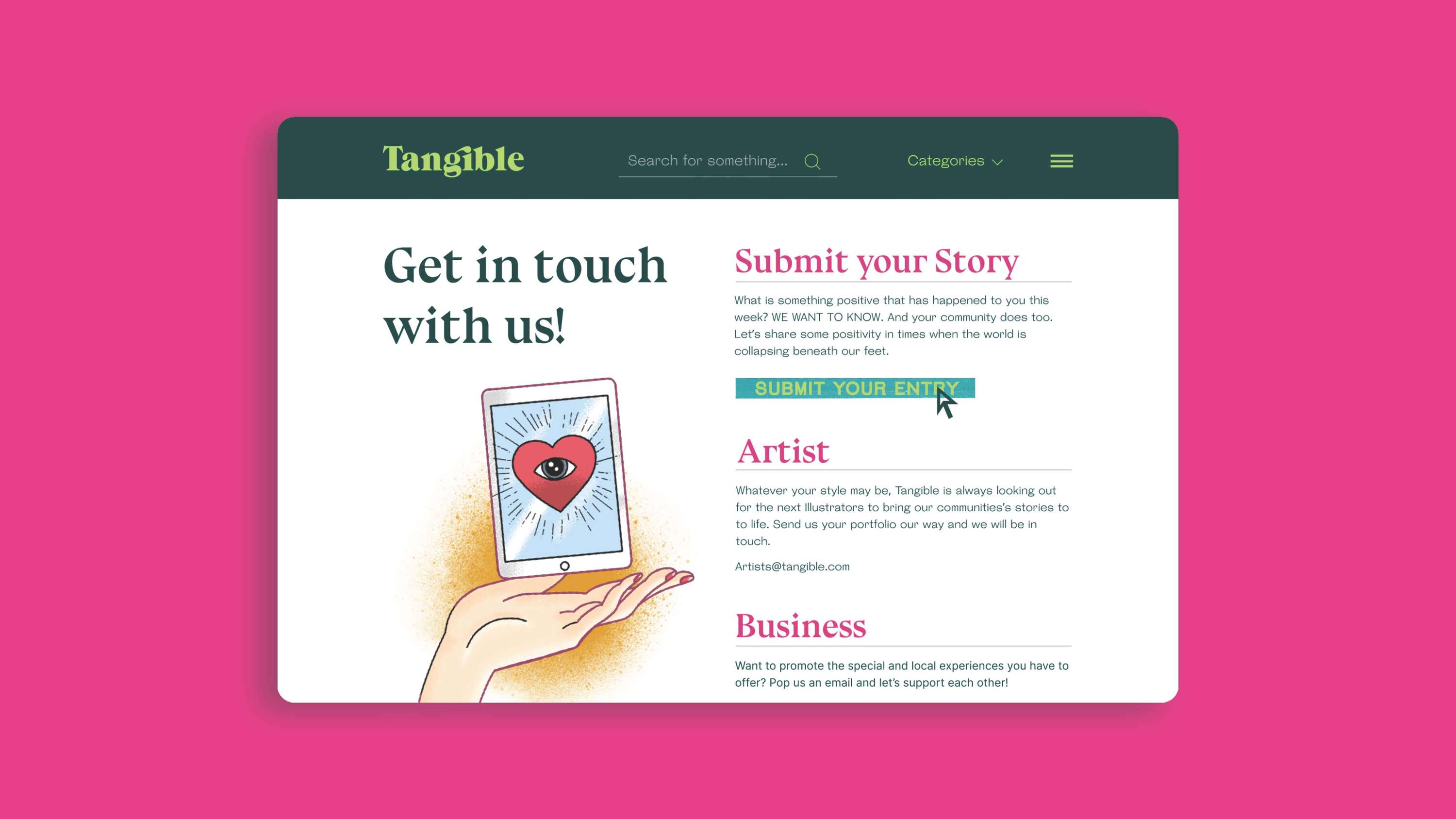 Tangible by karla noren
