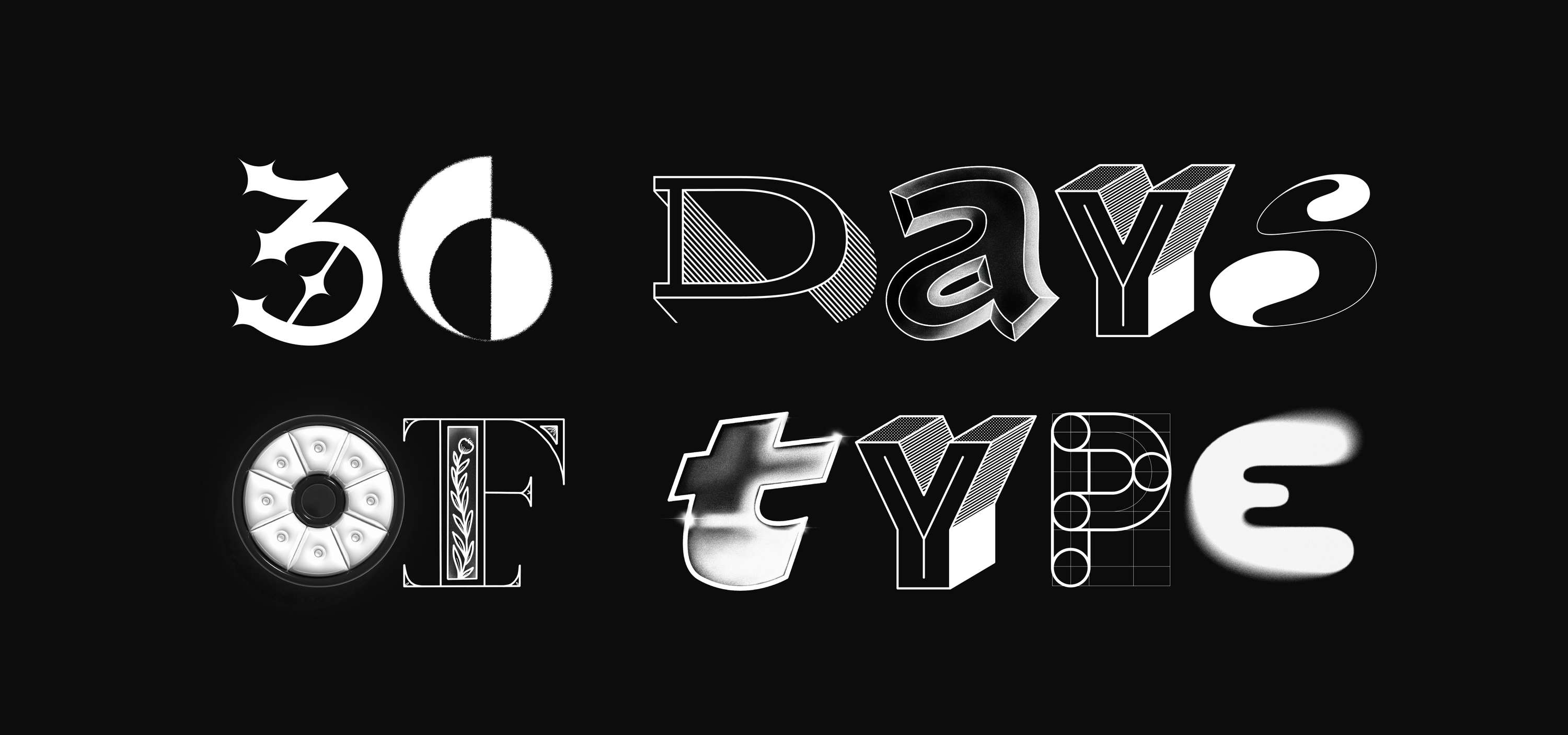 36 Days of Type '23 by Pili Enrich Pons
