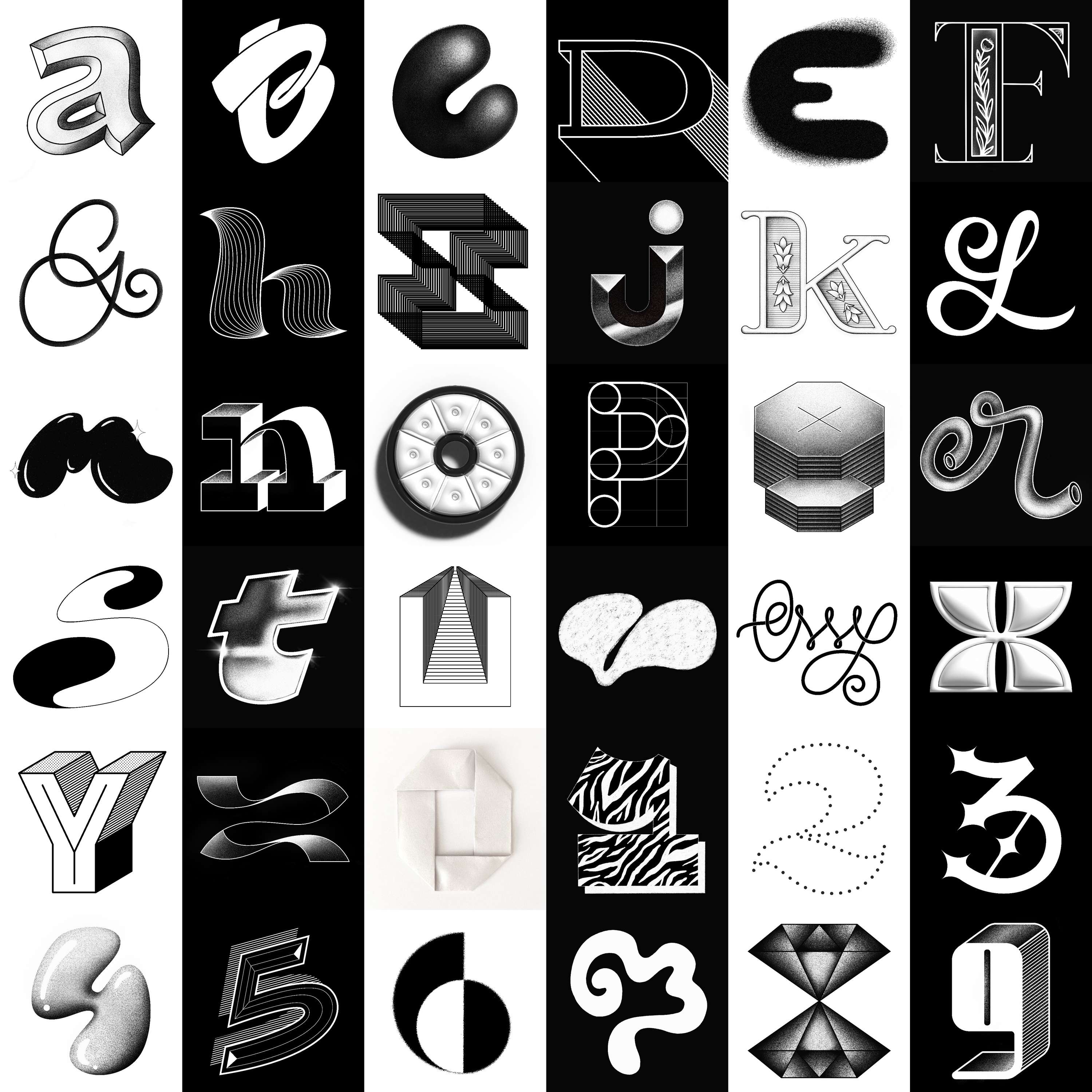 36 Days of Type '23 by Pili Enrich Pons