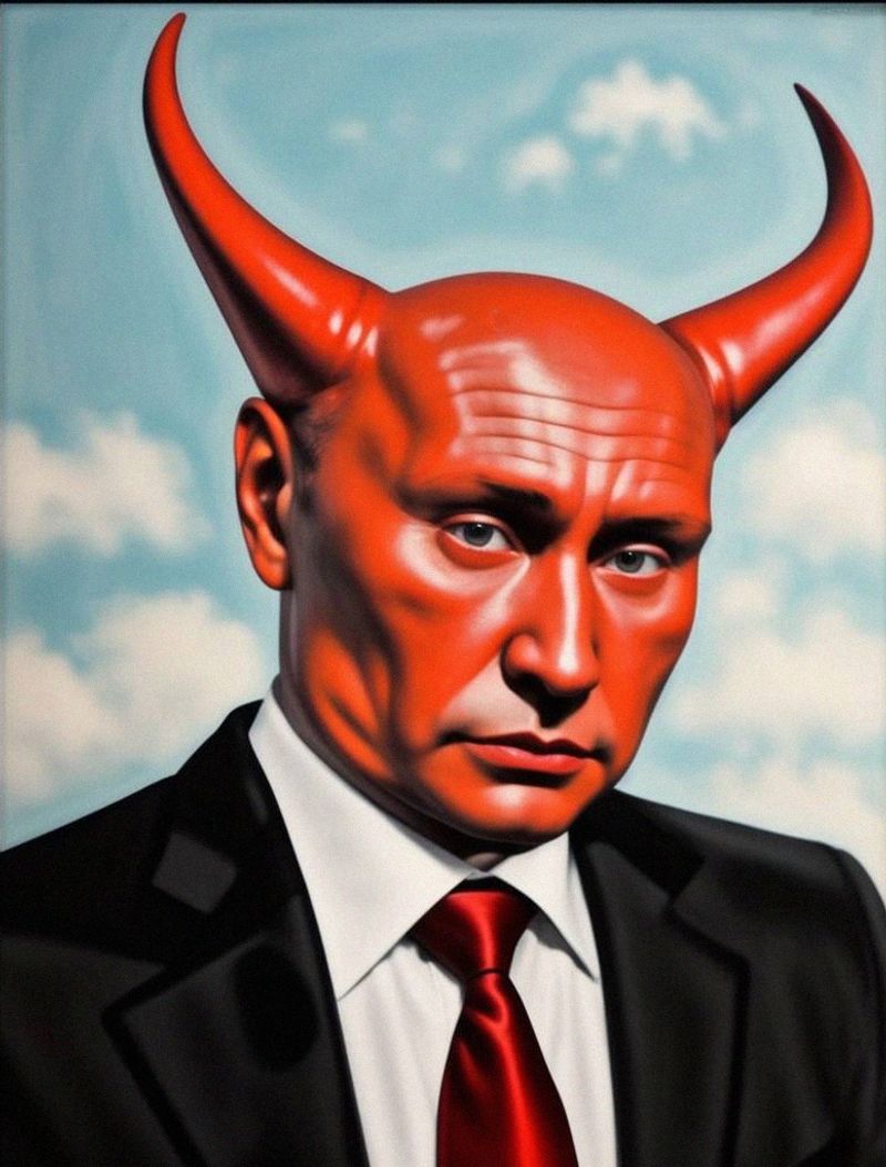 Putin Devil by Pablo Perez