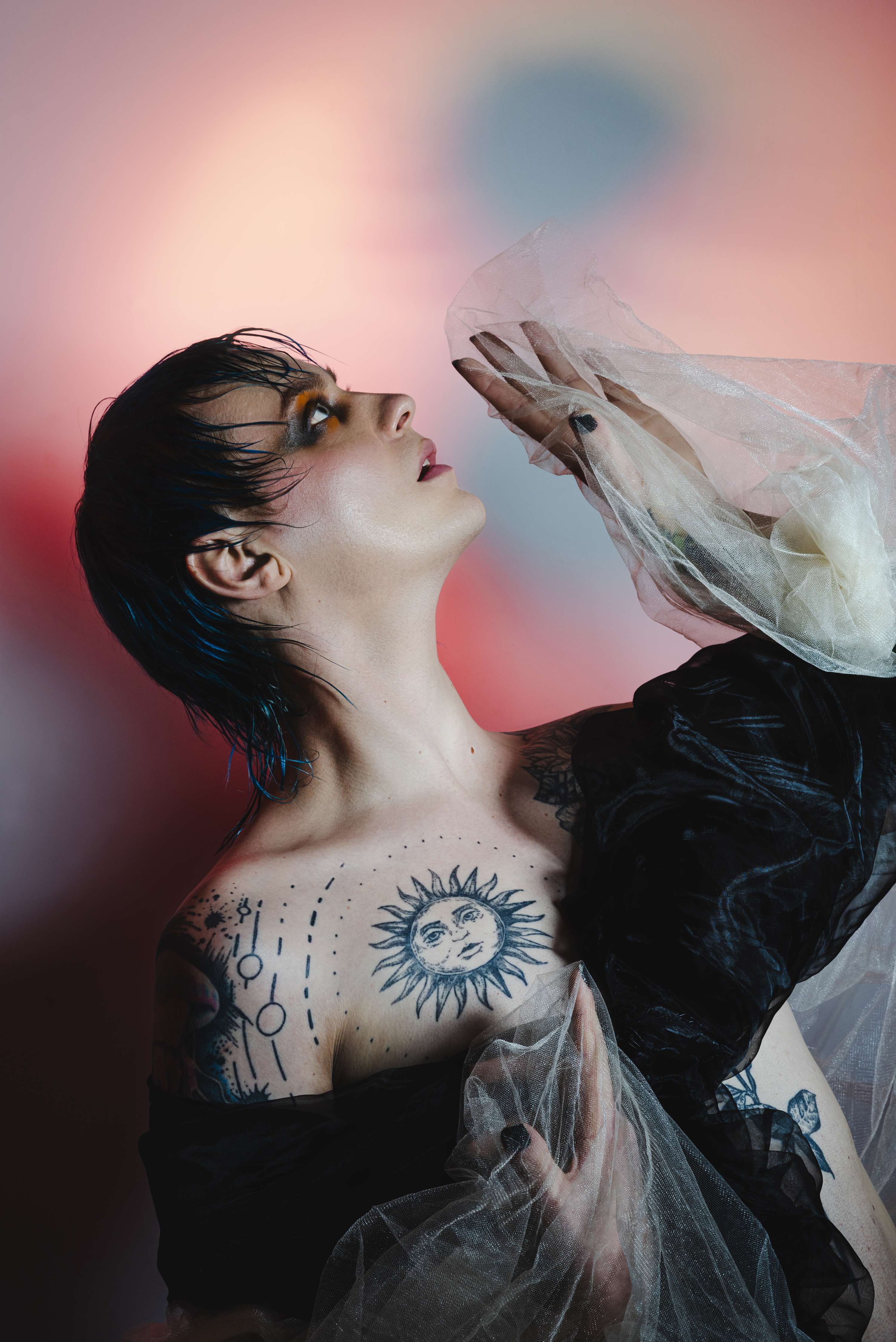 Modern Twist To Alphonse Mucha by Anna Marchesani