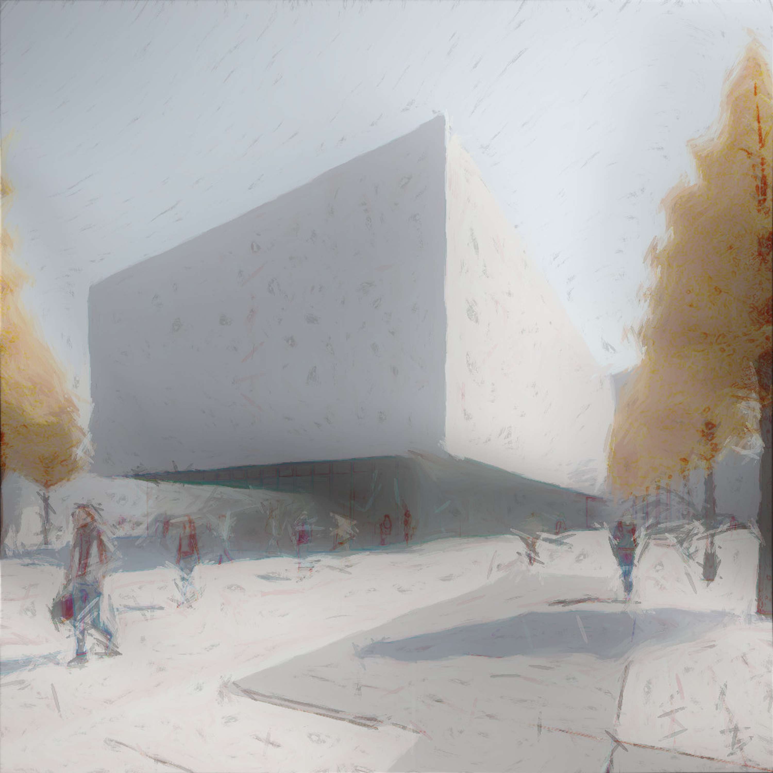 Architectural sketches - Models - Bozelos Panagiotis by Panagiotis Bozelos