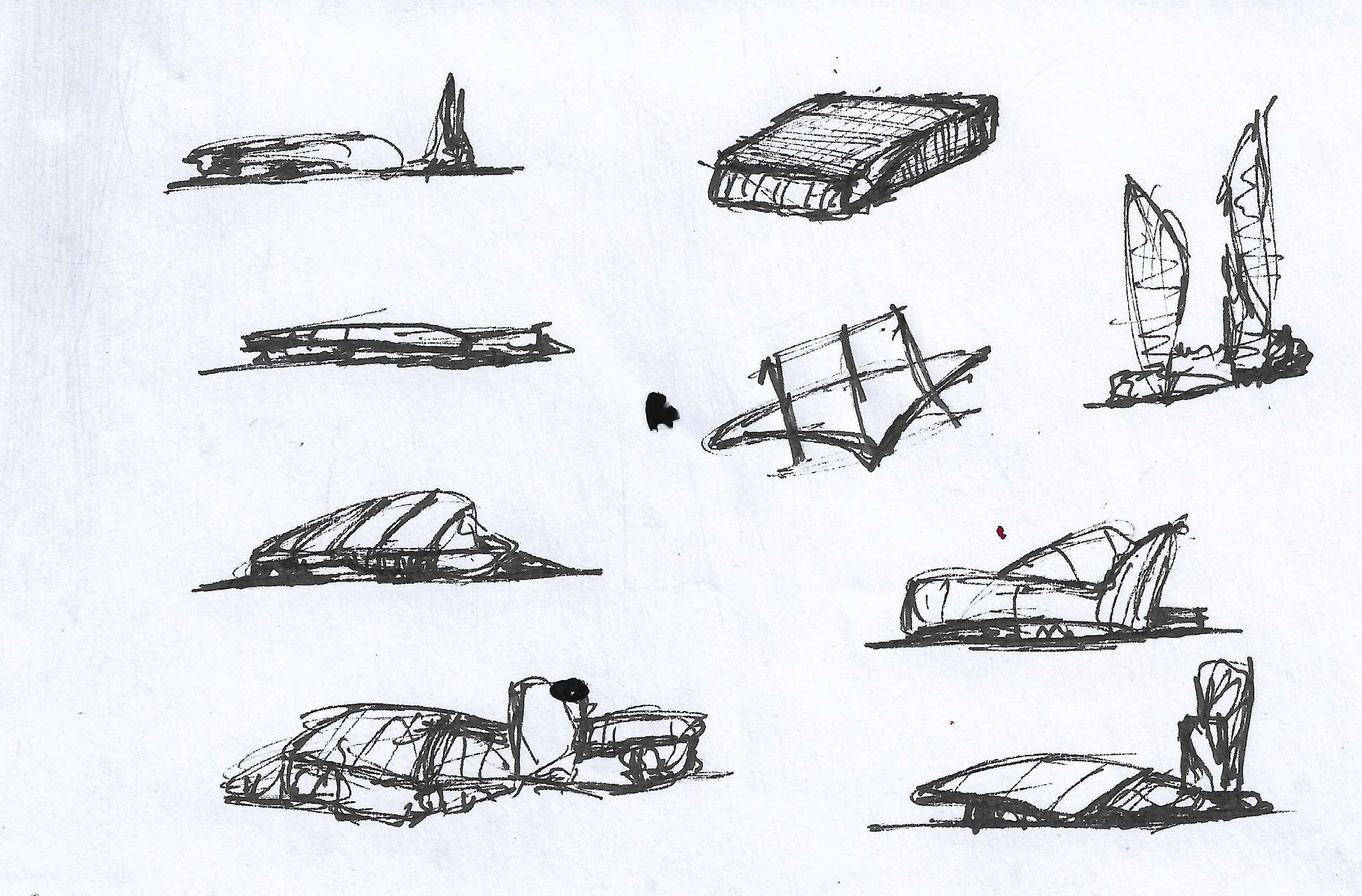Architectural sketches - Models - Bozelos Panagiotis by Panagiotis Bozelos