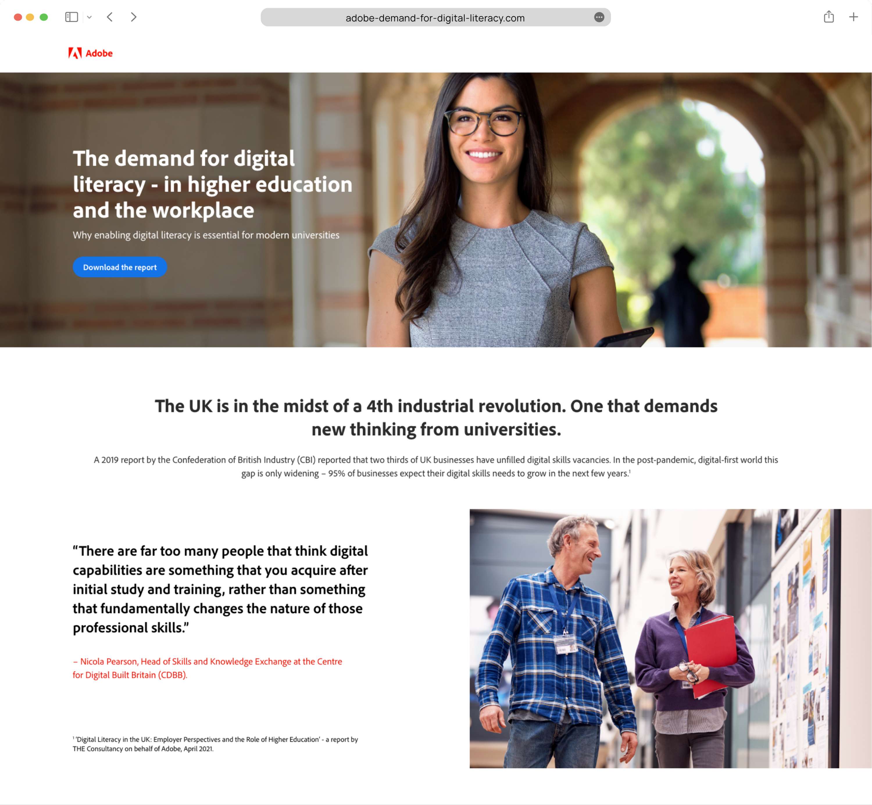 Adobe: Campaign & Web Design by Robert Chitty