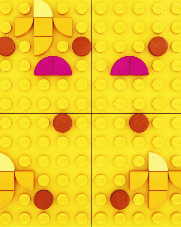 Lego Dots by Jennifer Hayashi