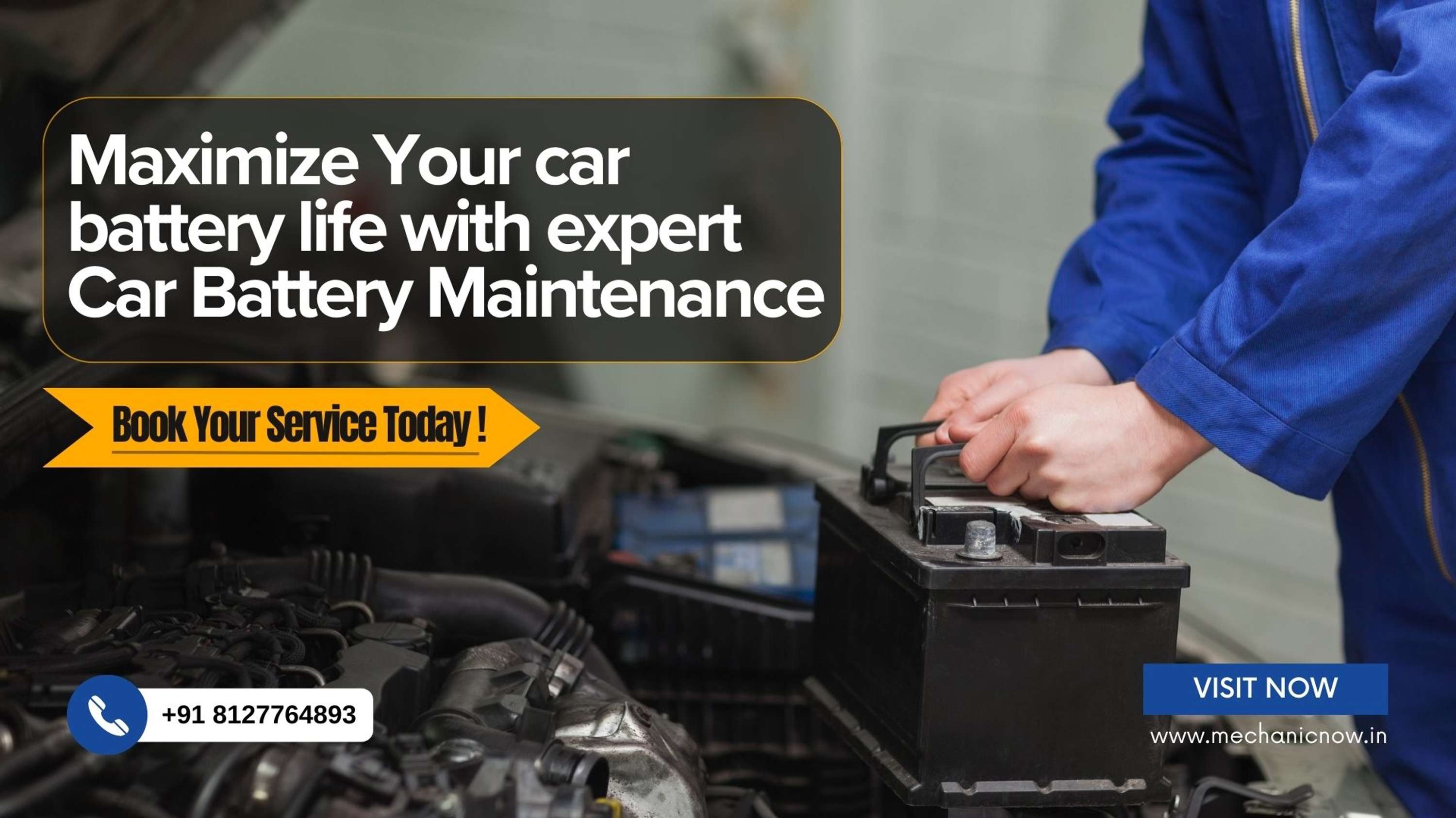 Essential Car Battery Maintenance Tips to Extend Battery Life by Mechanic Now