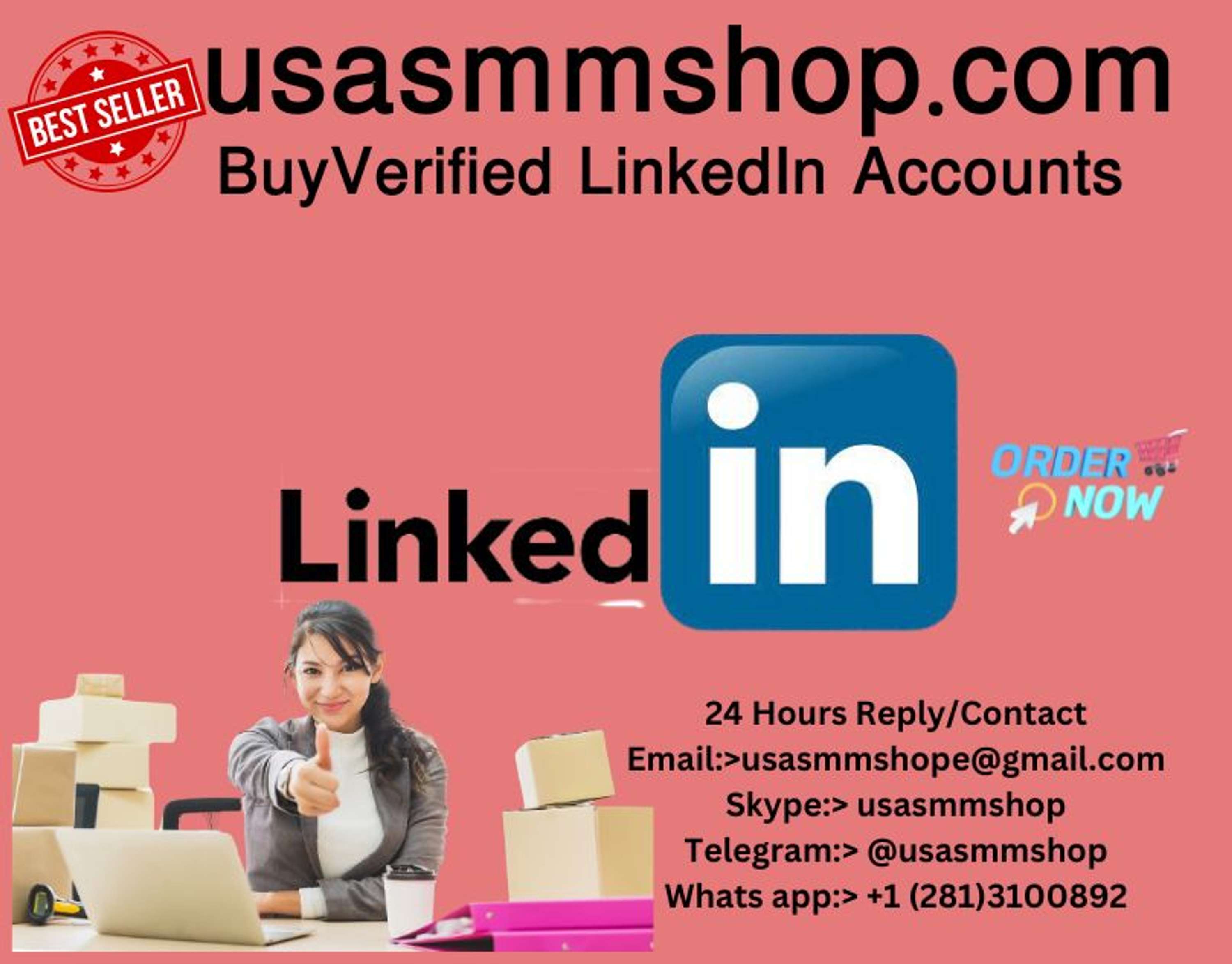 Best site to BuyVerified LinkedIn Accounts from USASMMSHOP by Jason Peterson