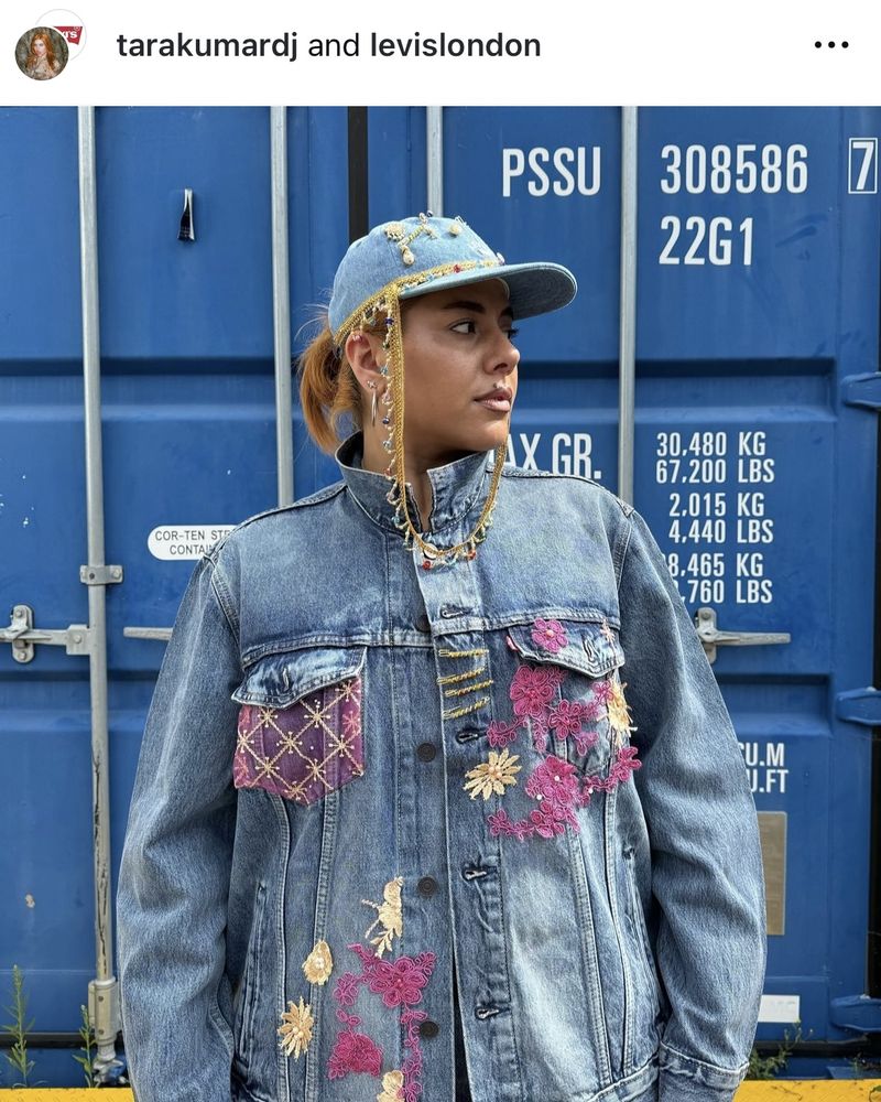 Tara Kumar X Levi’s® London for South Asian Heritage Month by Neve A.