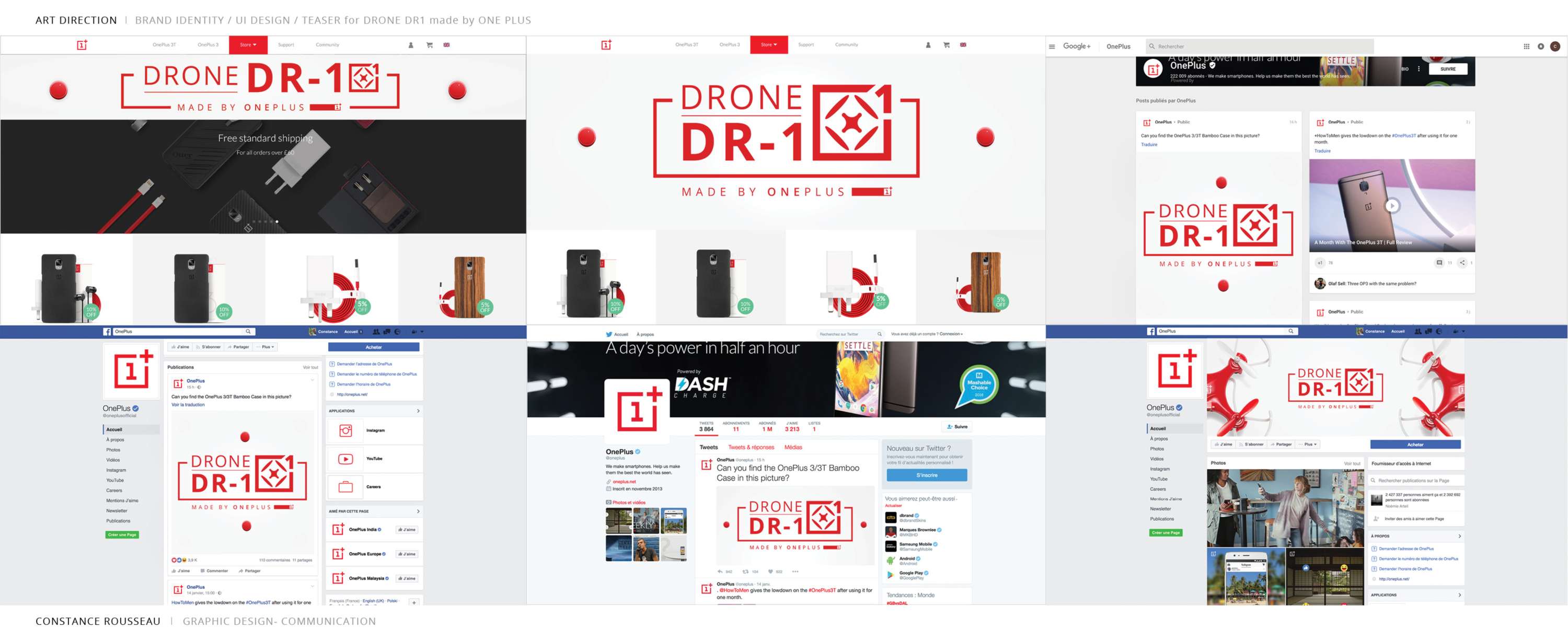 UI / UX Digital Design by Constance Rousseau