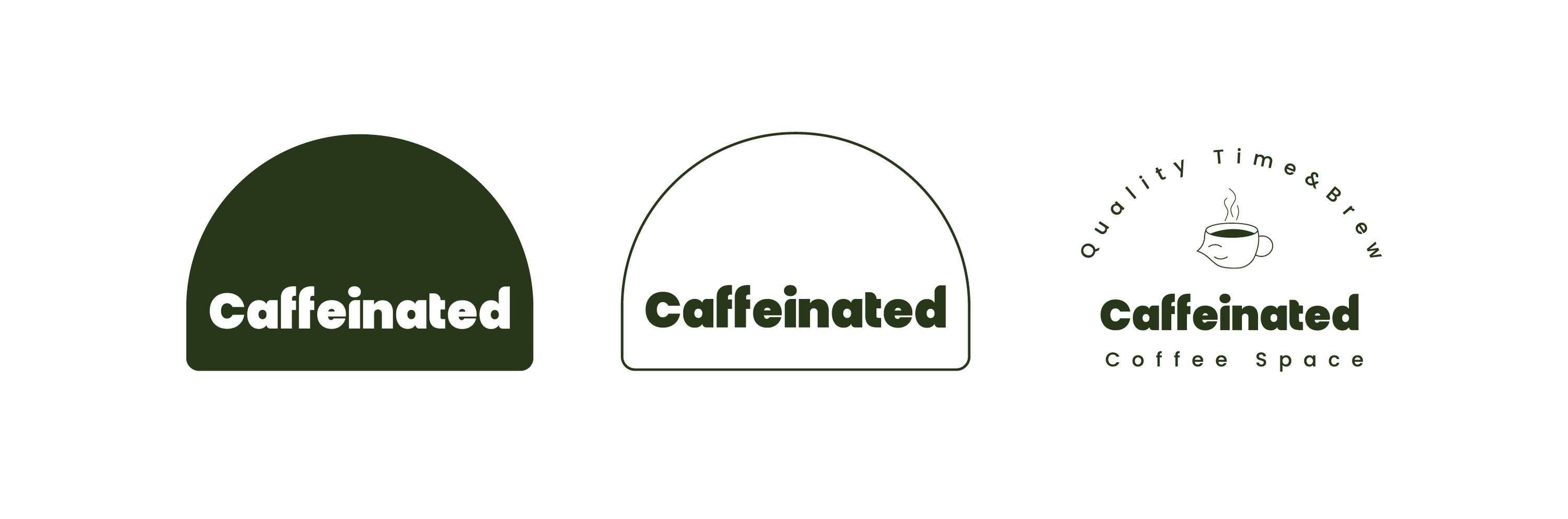 Caffeinated Cafe Branding by Yazan Dabbas