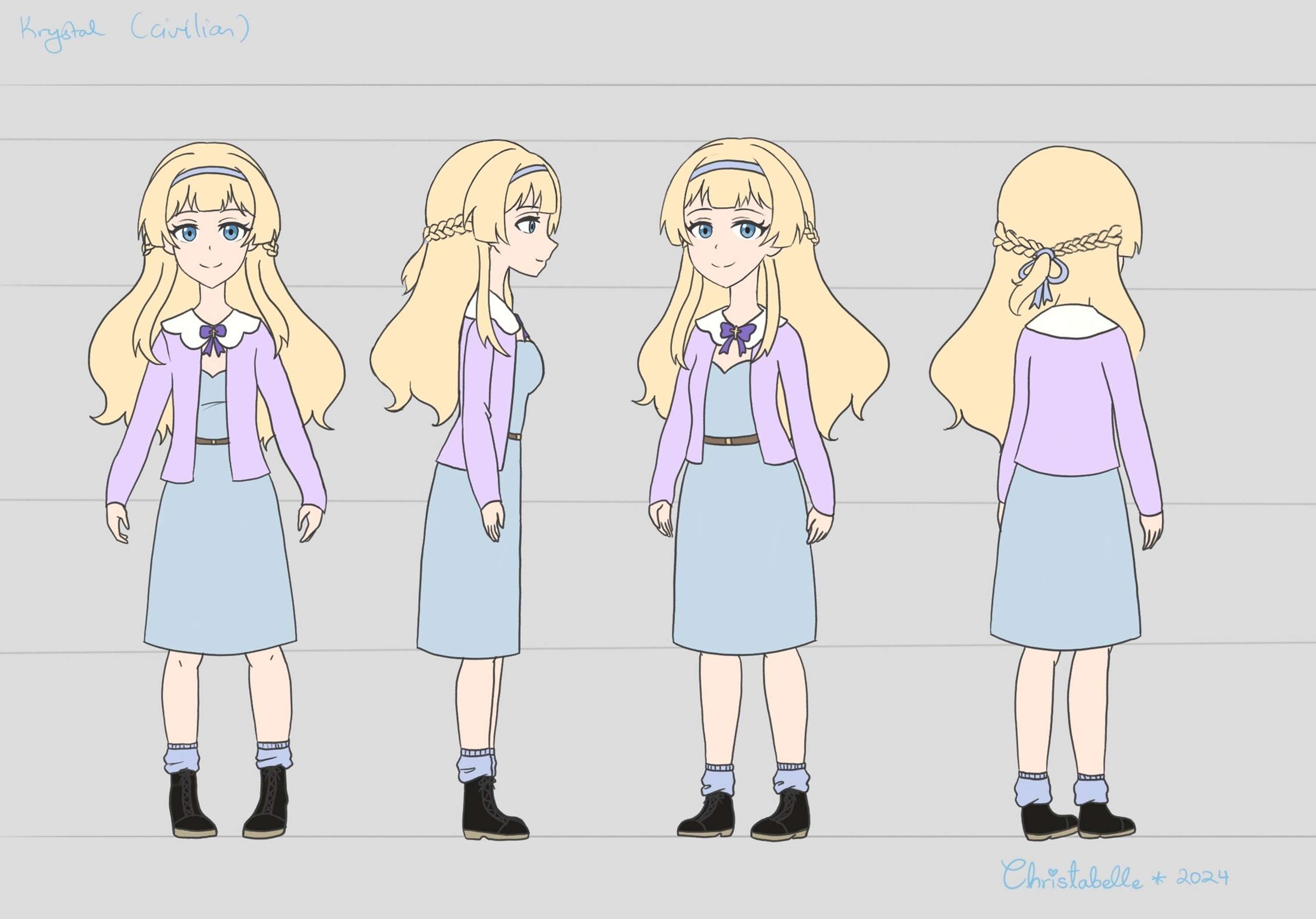 Children of Aether Character Concept Sheets by Christabel Elulade