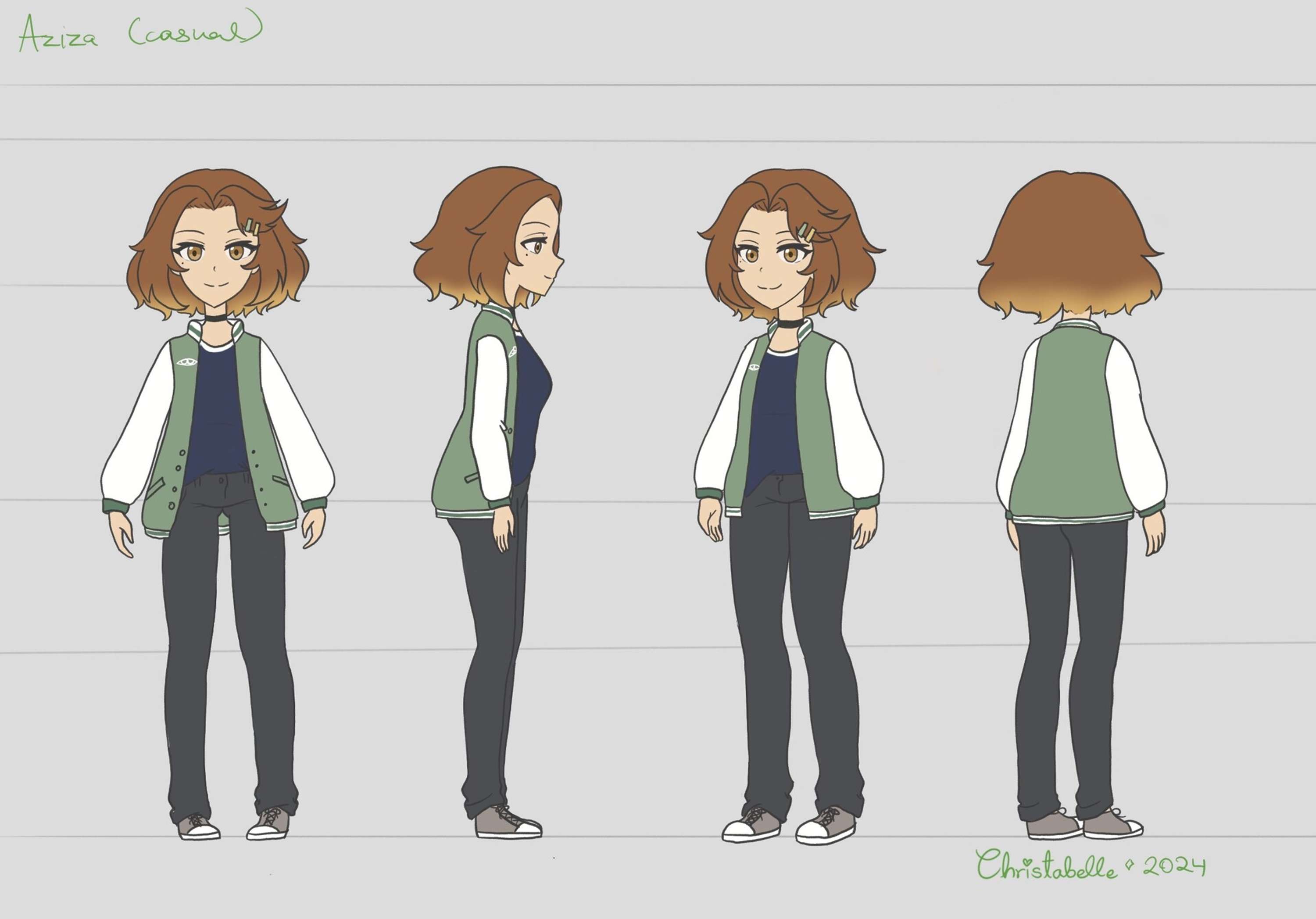 Children of Aether Character Concept Sheets by Christabel Elulade
