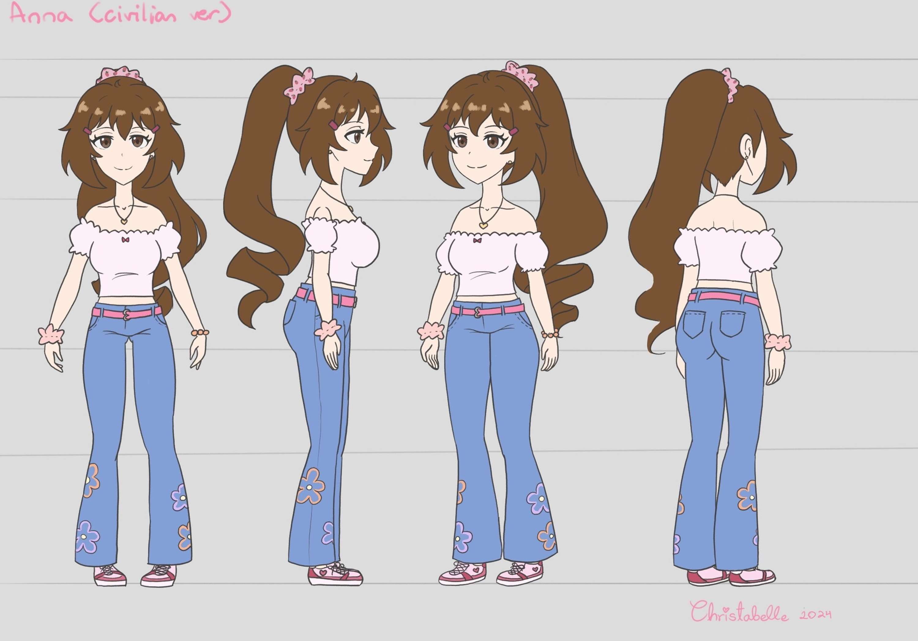 Children of Aether Character Concept Sheets by Christabel Elulade