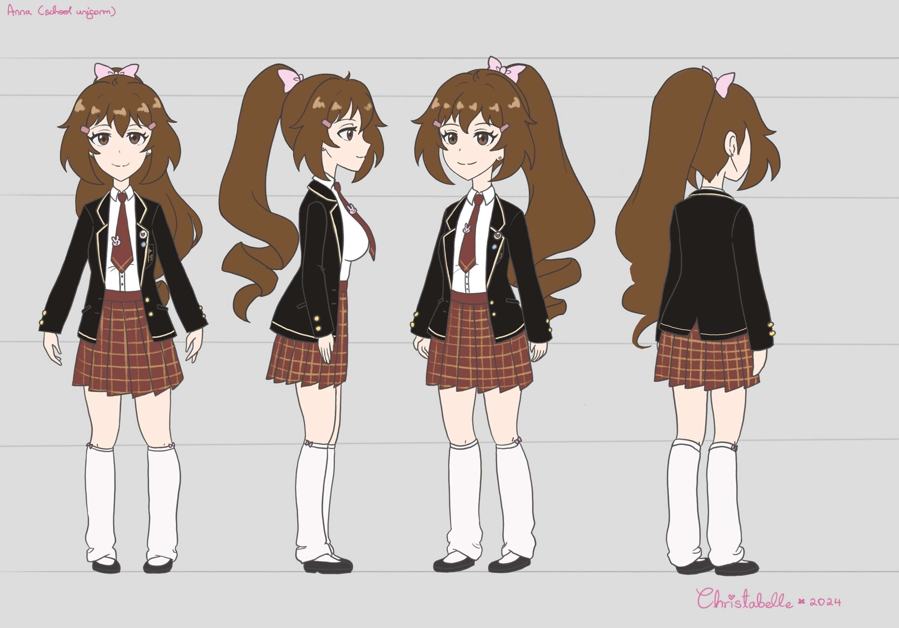Children of Aether Character Concept Sheets by Christabel Elulade