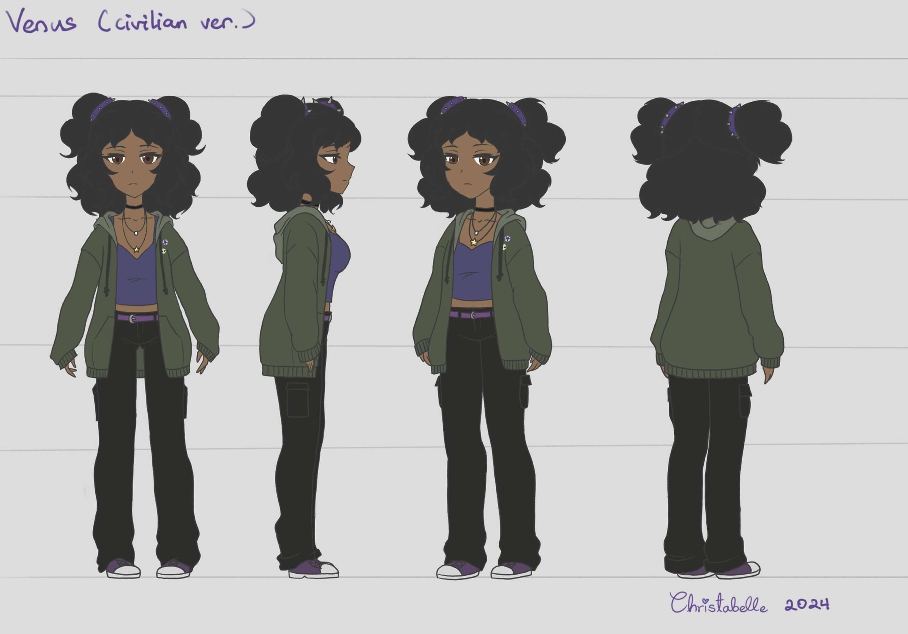 Children of Aether Character Concept Sheets by Christabel Elulade