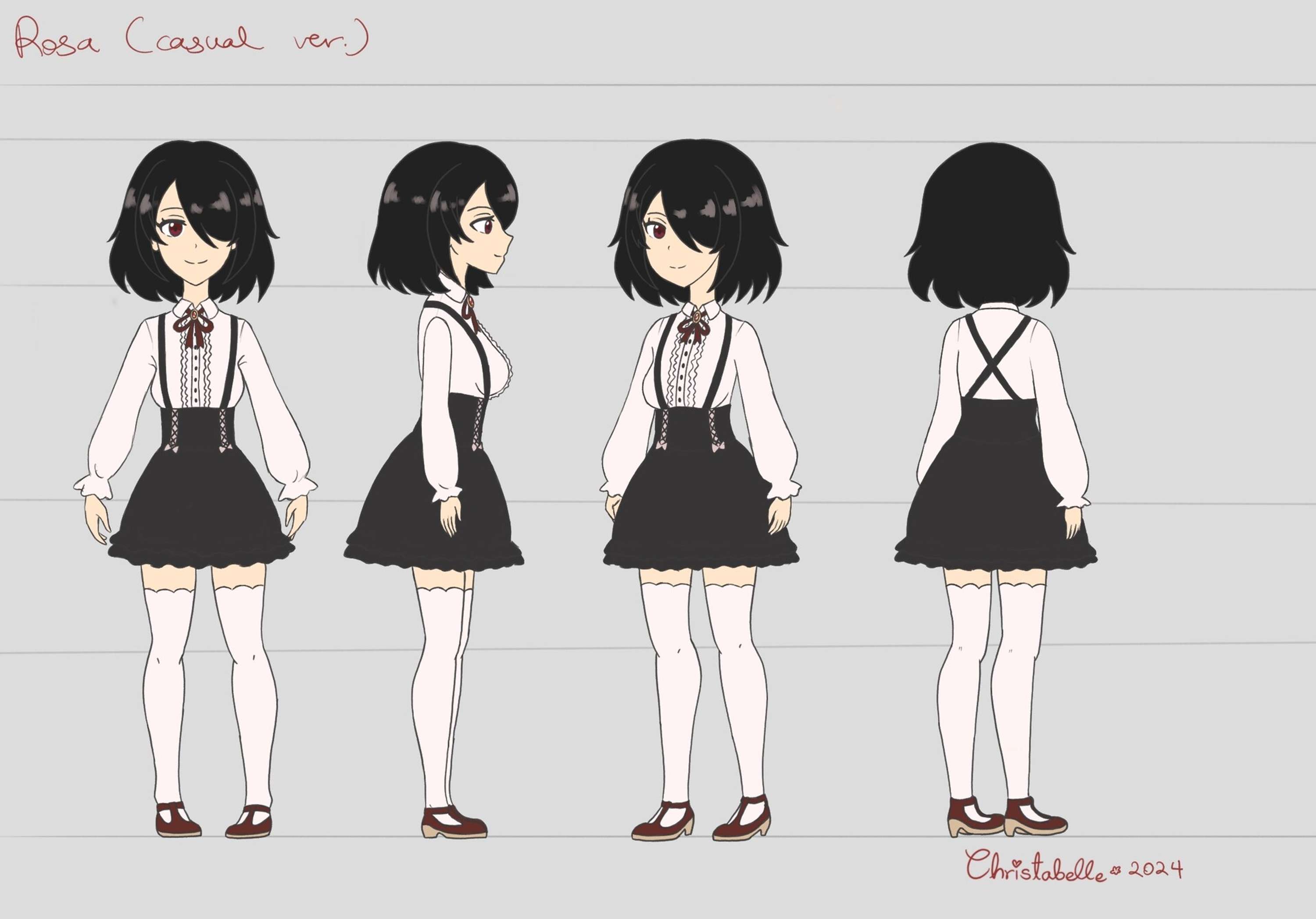 Children of Aether Character Concept Sheets by Christabel Elulade