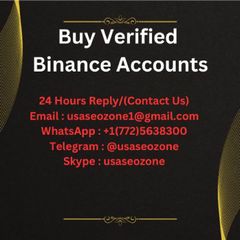 Buy Verified Binance Accounts