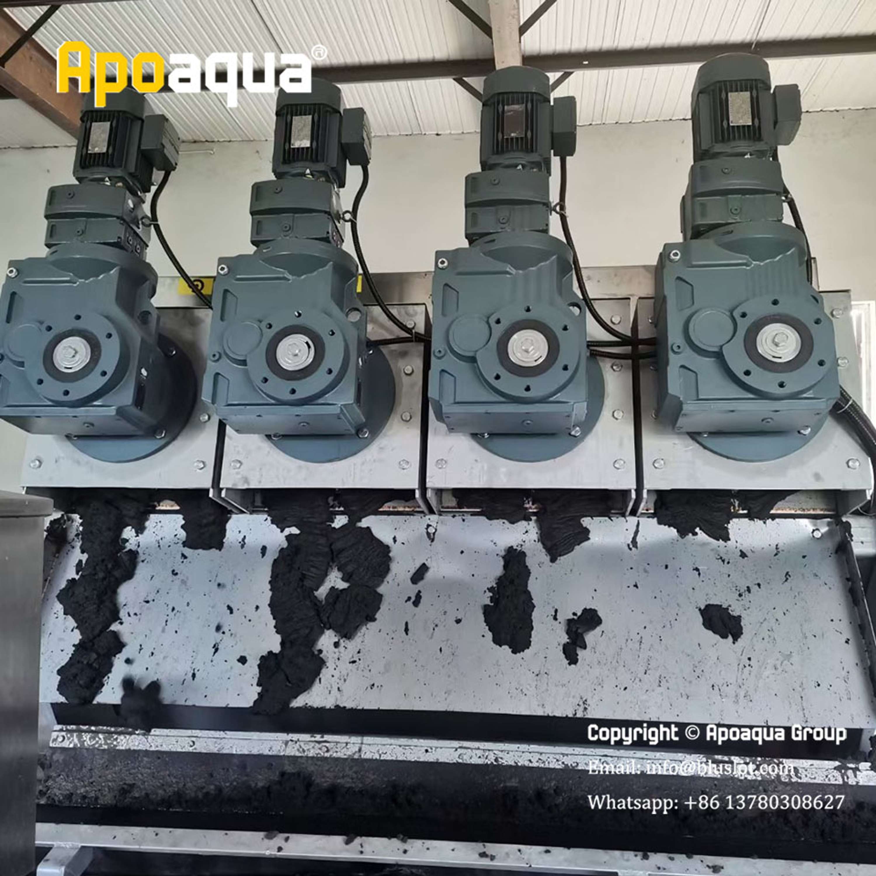 Landfill Leachate Sludge Dewatering Machine by Apoaqua Group