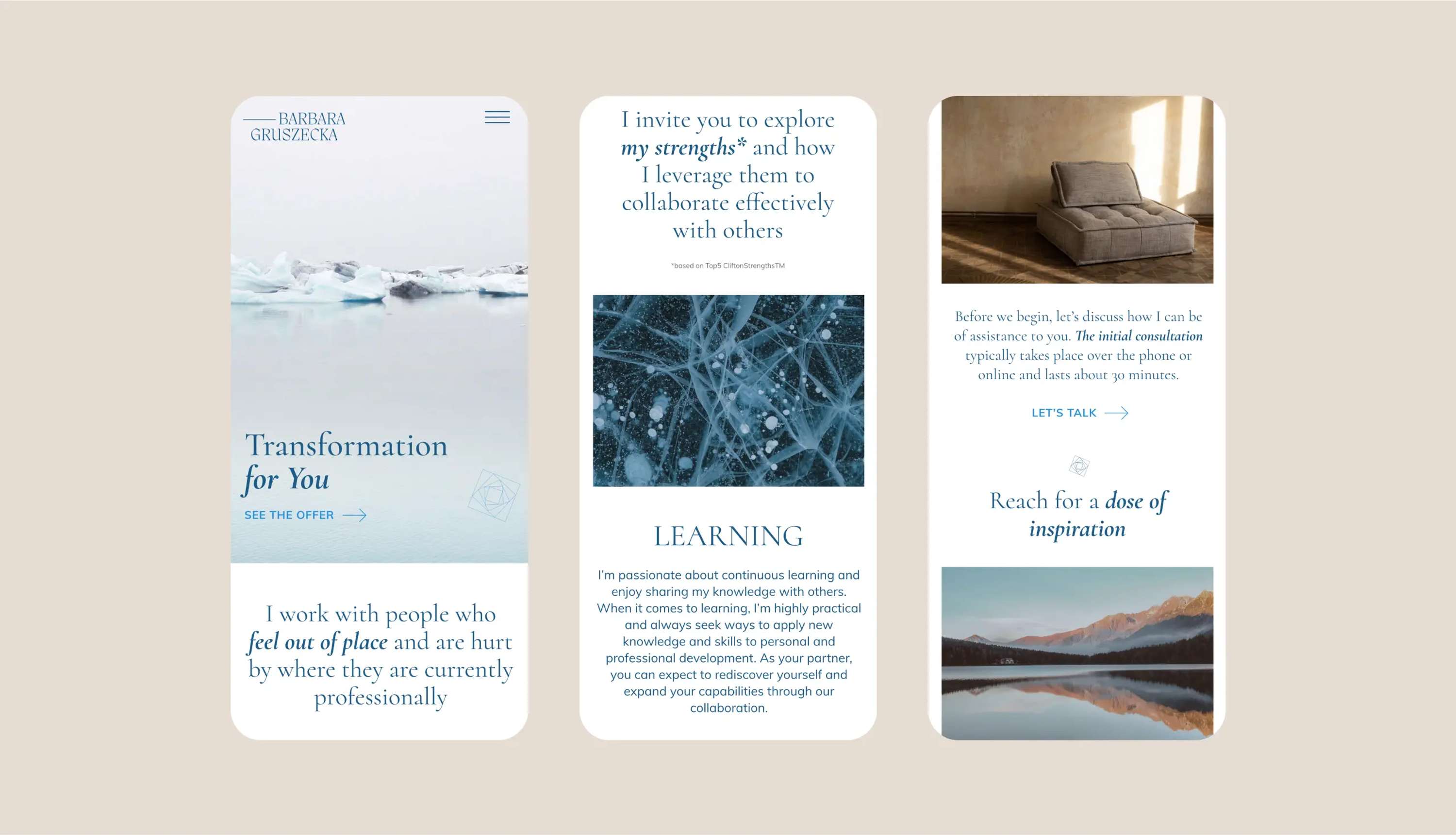 Transformation into Well-being by Longstory Design