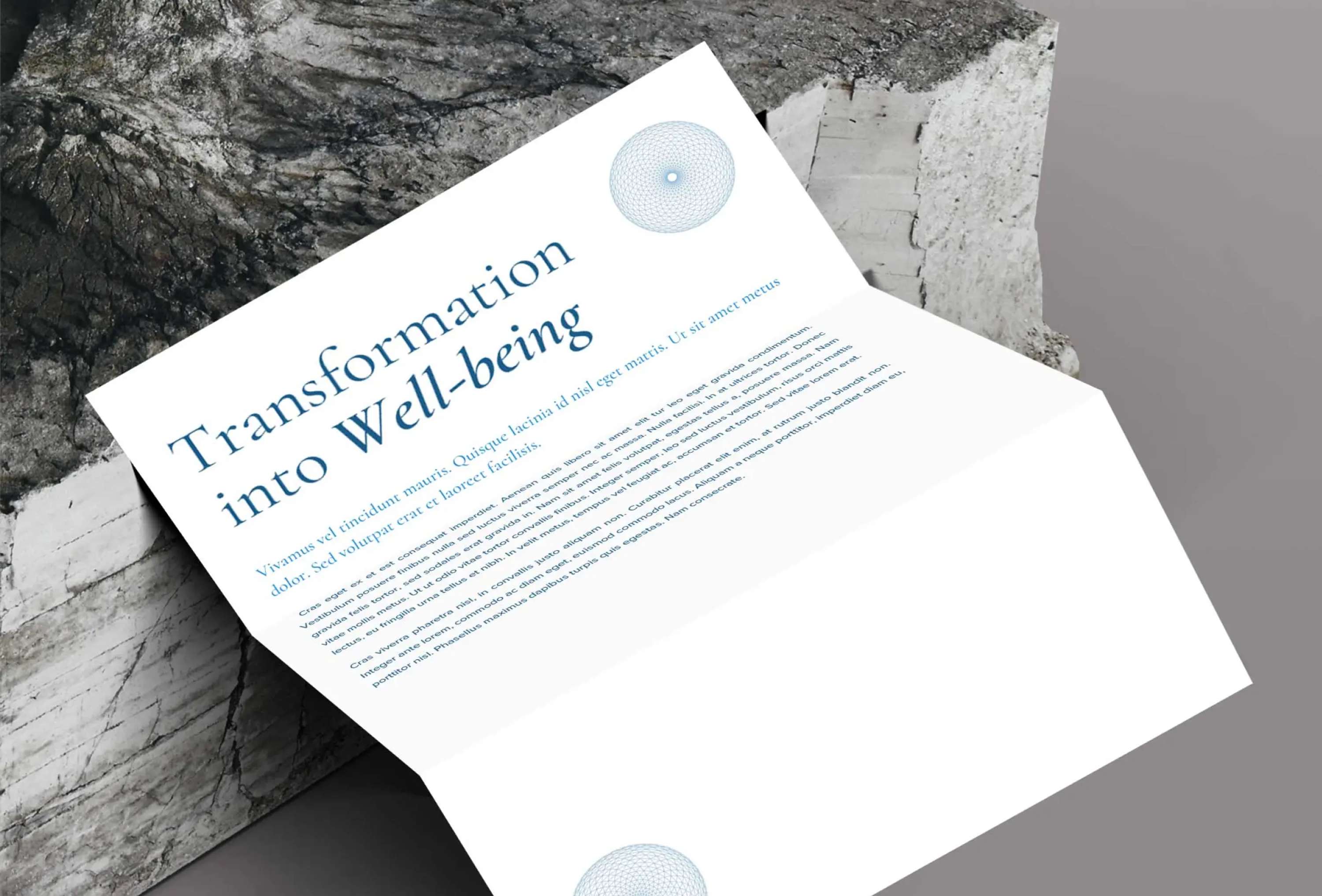 Transformation into Well-being by Longstory Design