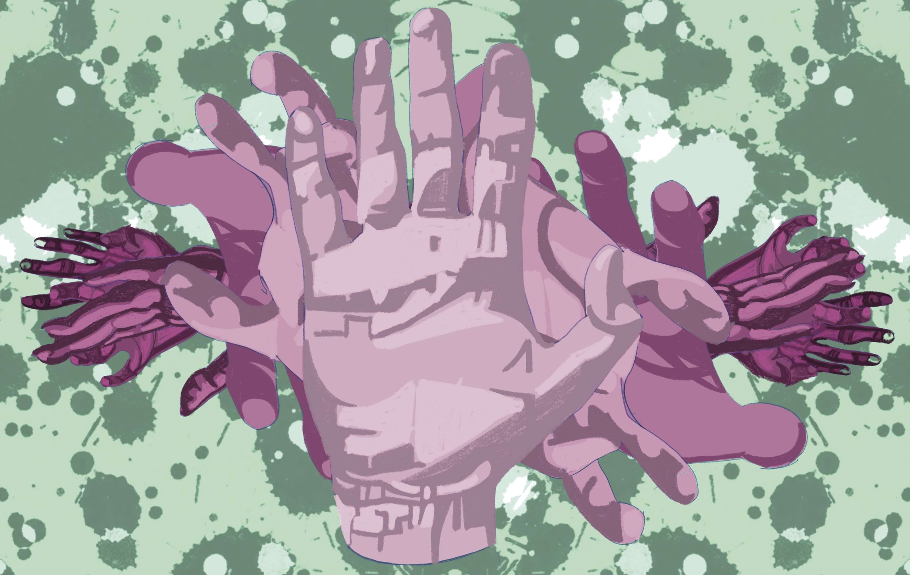 11-Hand Geometry by Mike Whyte