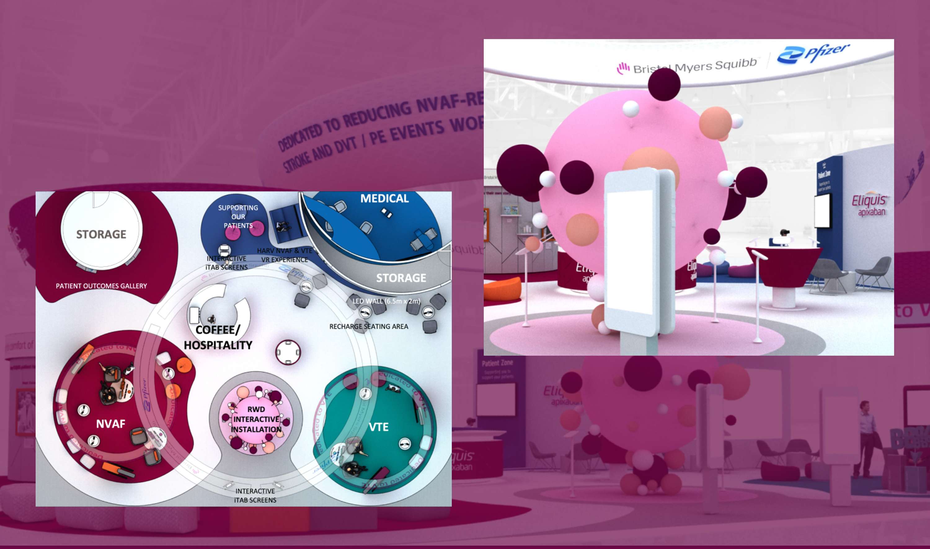 Pfizer’s Interactive Installations by Shayne Cuffy