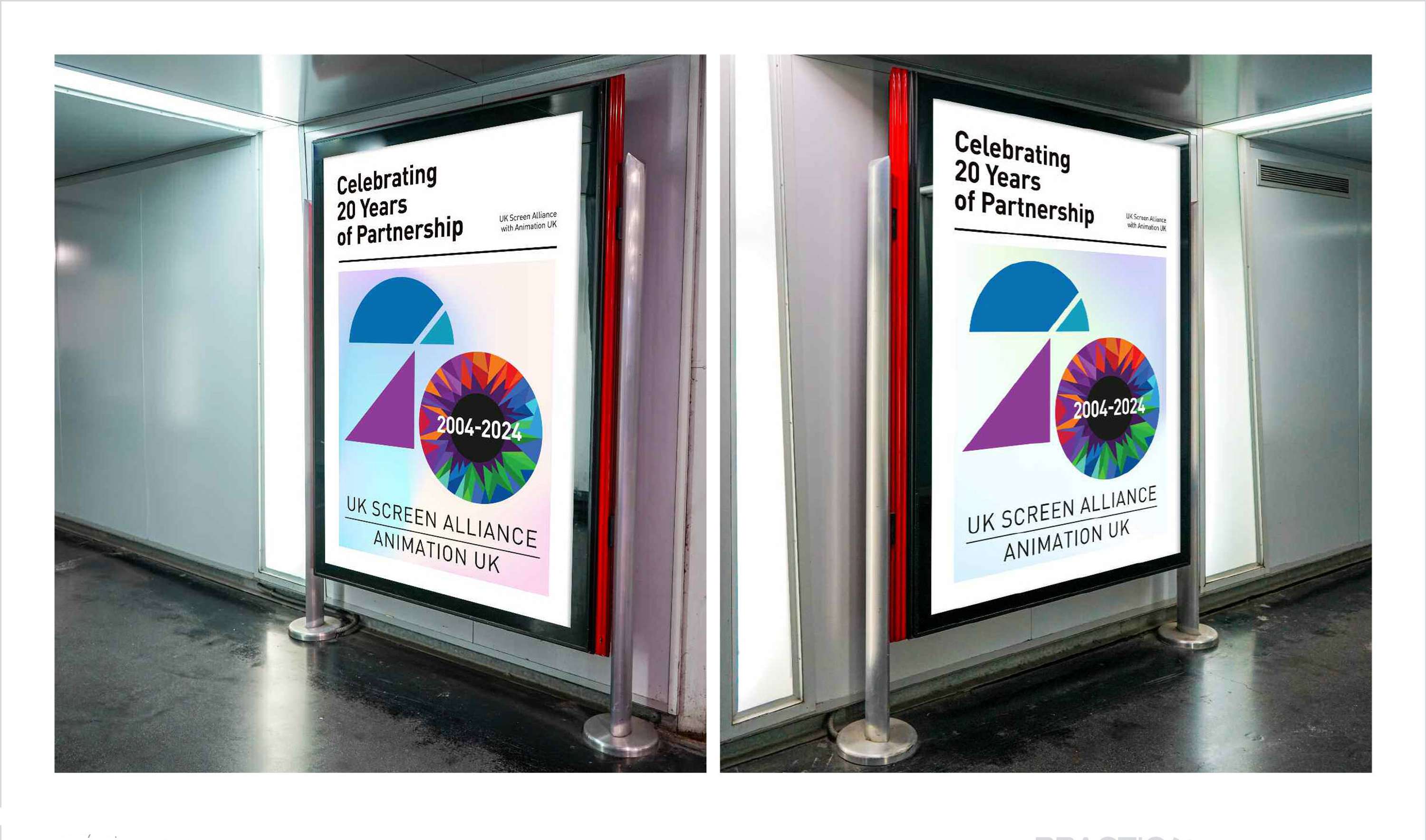UK Screen Alliance & Animation UK branding by Andrew Greetham