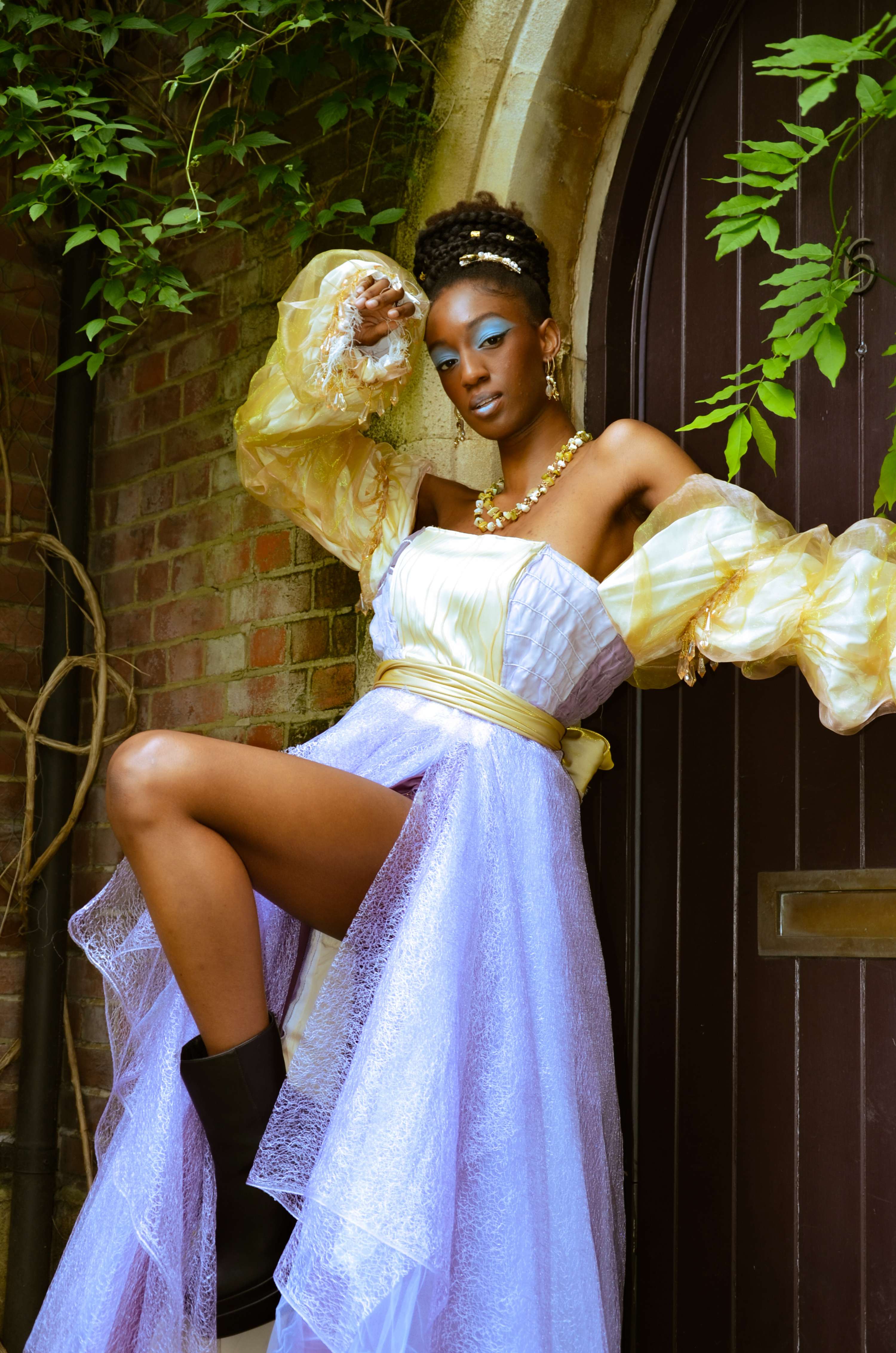 Labyrinth Gown by Kelly Oozageer