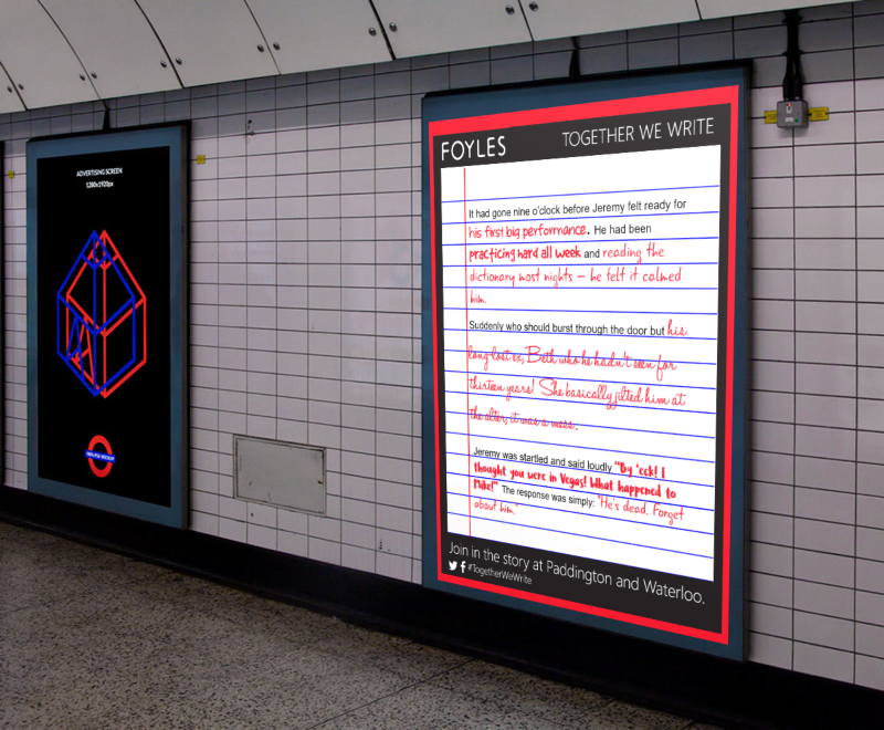 Foyles - Together We Write by Kathryn Slater