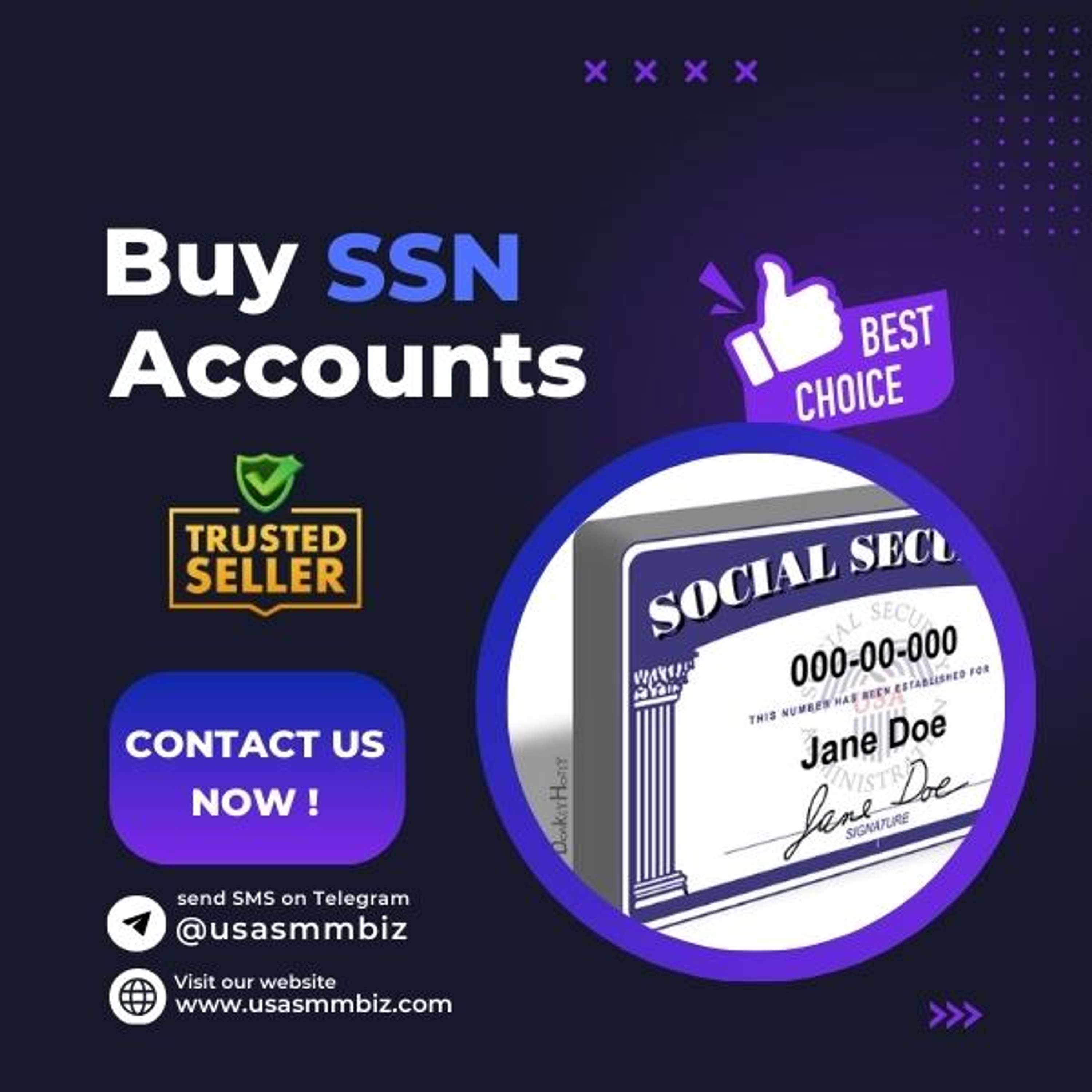 Best Site To Buy SSN Number In 2024 by Buy Verified Binance Account
