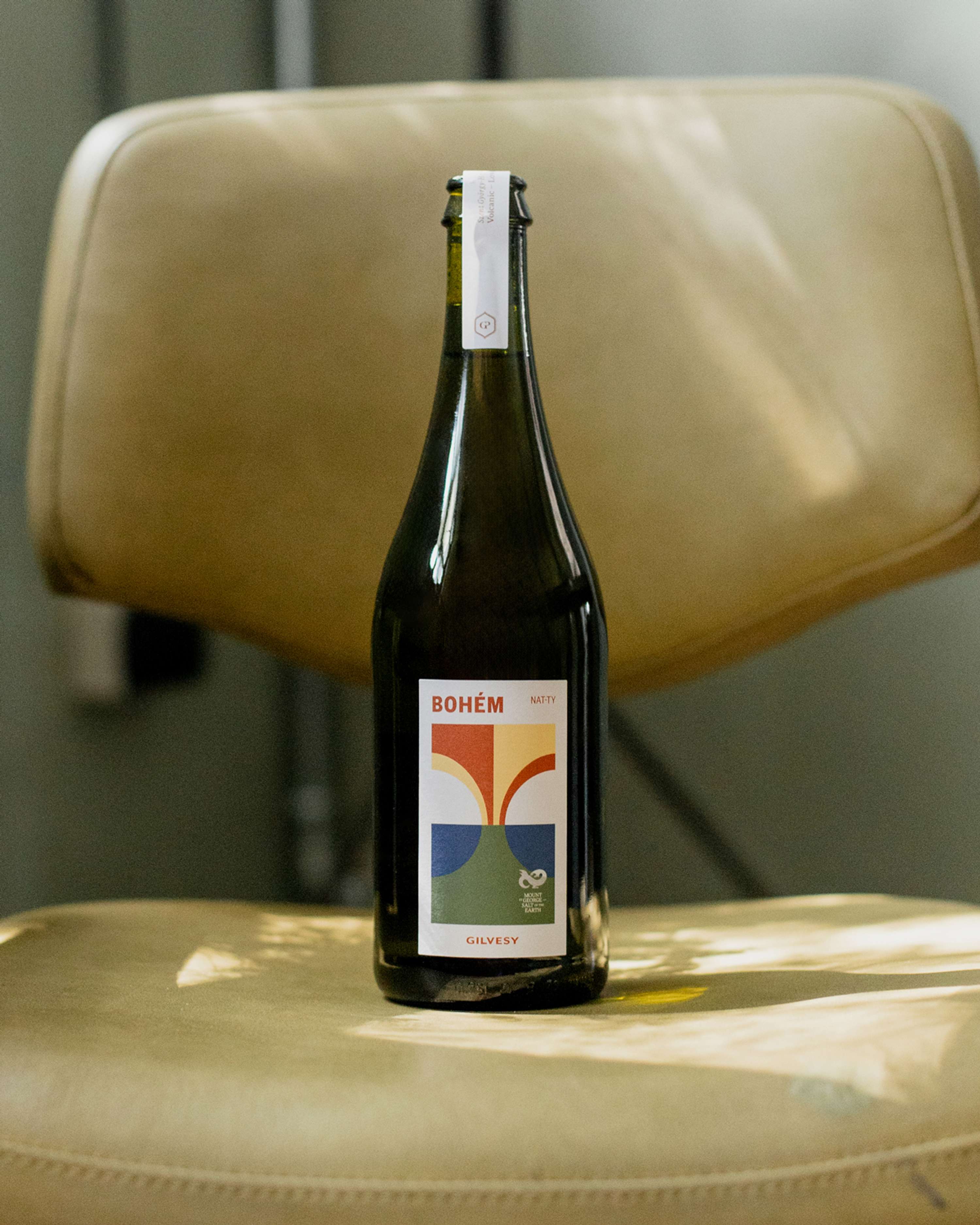 Bohém - Wine Label Design by Ilka Gilvesy