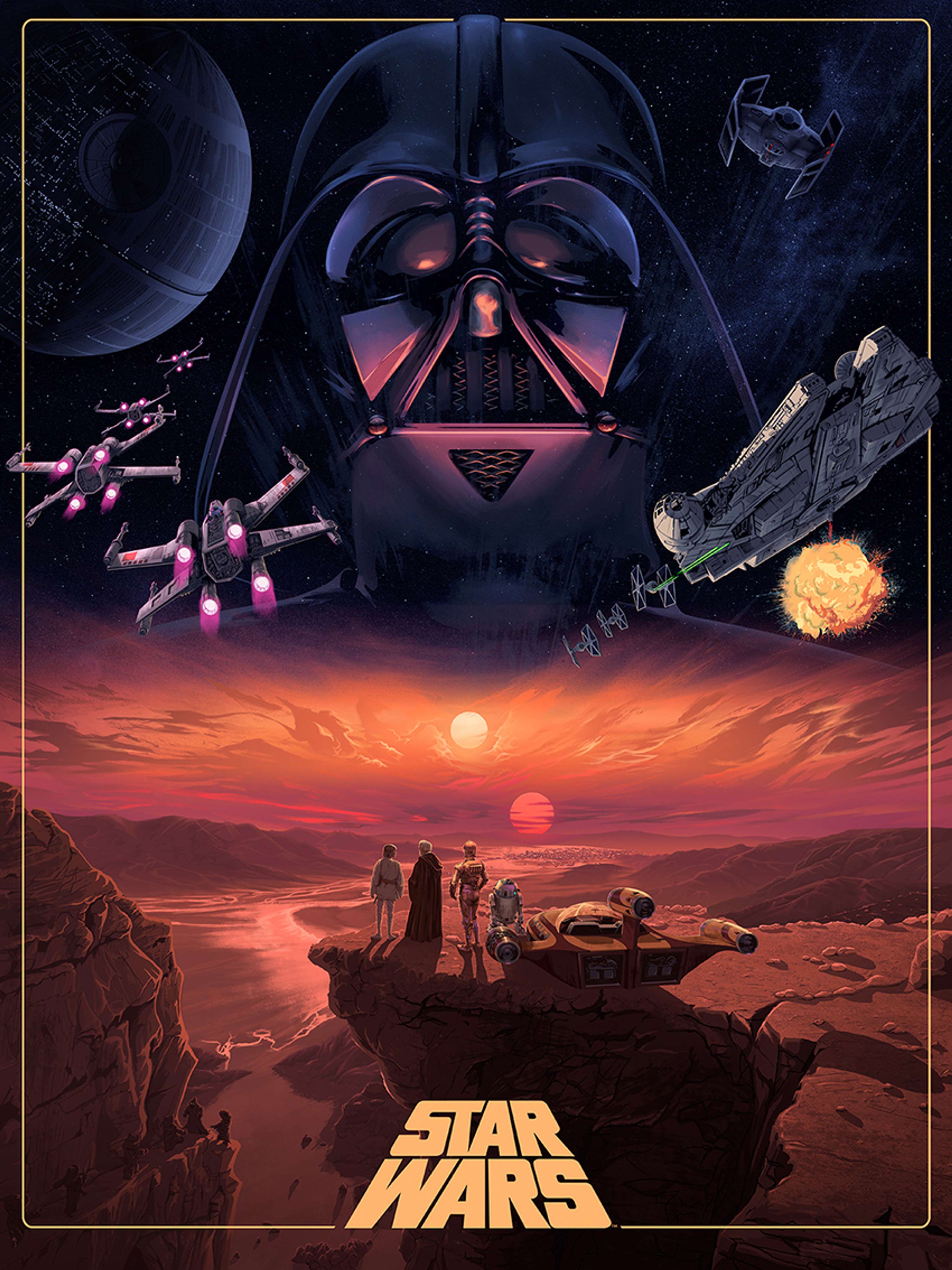 The Ways of the Force - official art print by Pete Lloyd