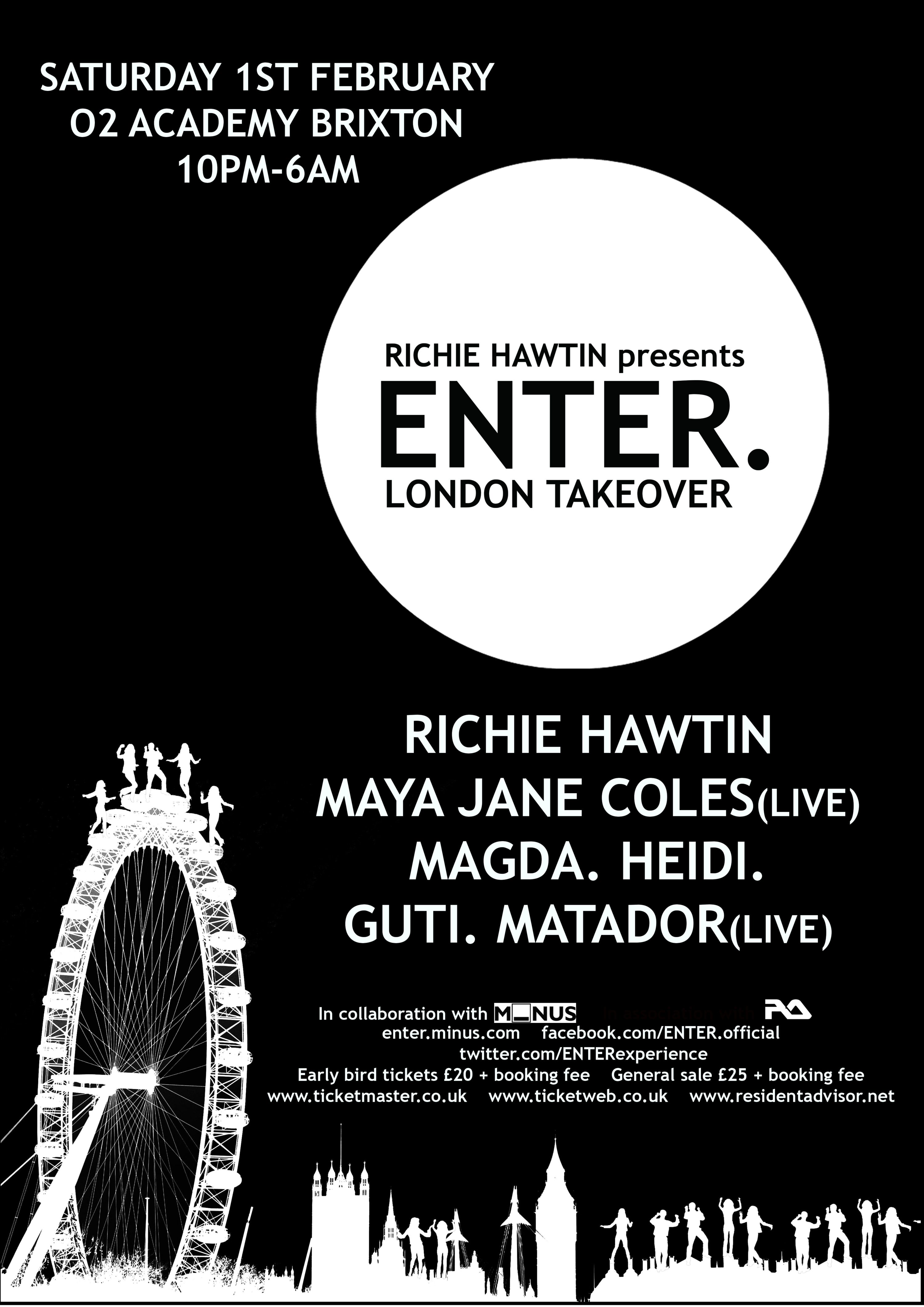 Promotional Poster For London Music Event The Dots