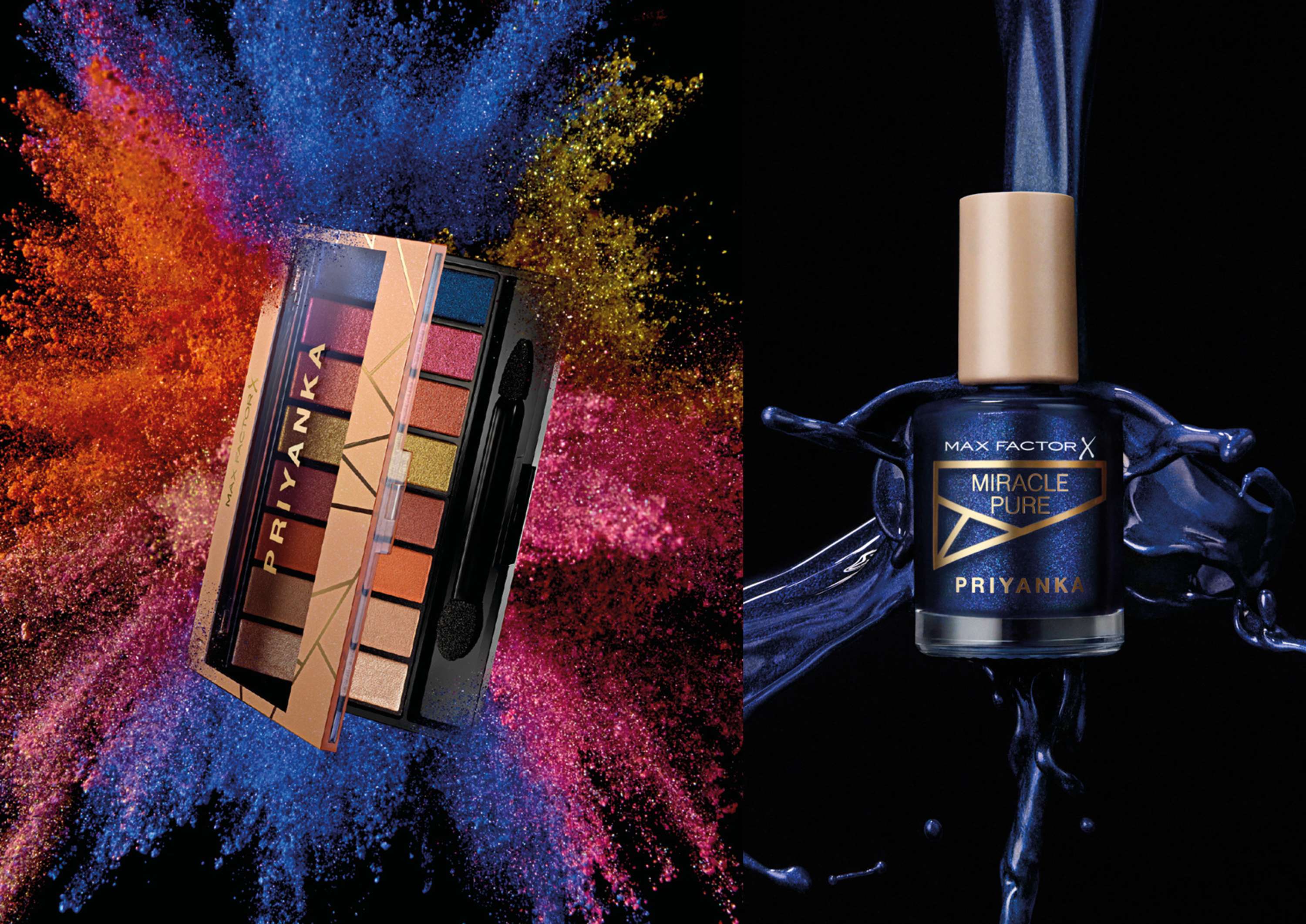 Max Factor x Priyanka Colour Collection by Camille Caie