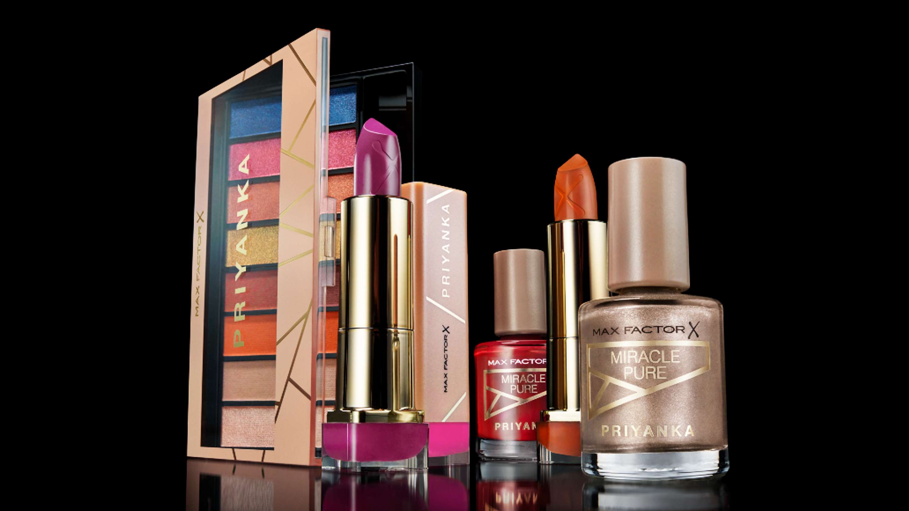 Max Factor x Priyanka Colour Collection by Camille Caie
