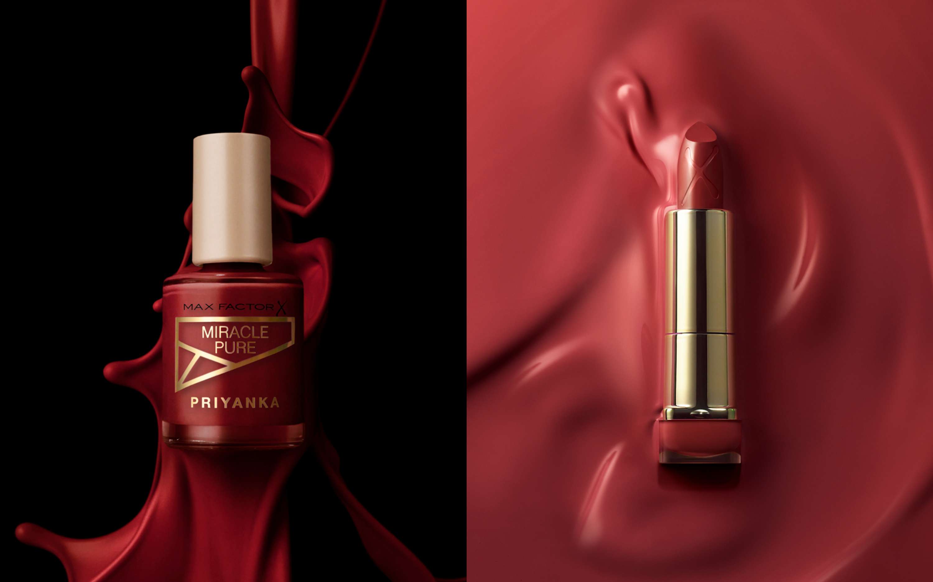 Max Factor x Priyanka Colour Collection by Camille Caie