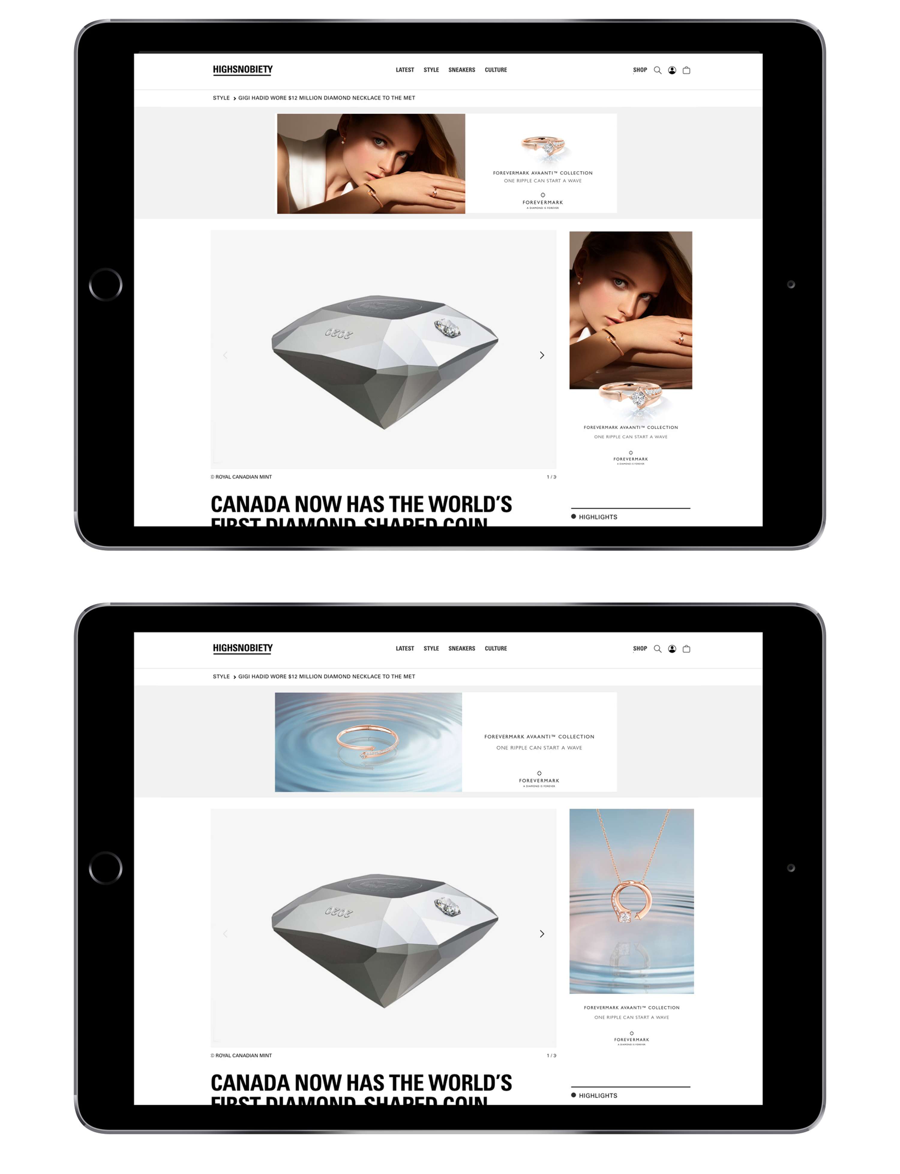 Avanti The First Ripple by Camille Caie