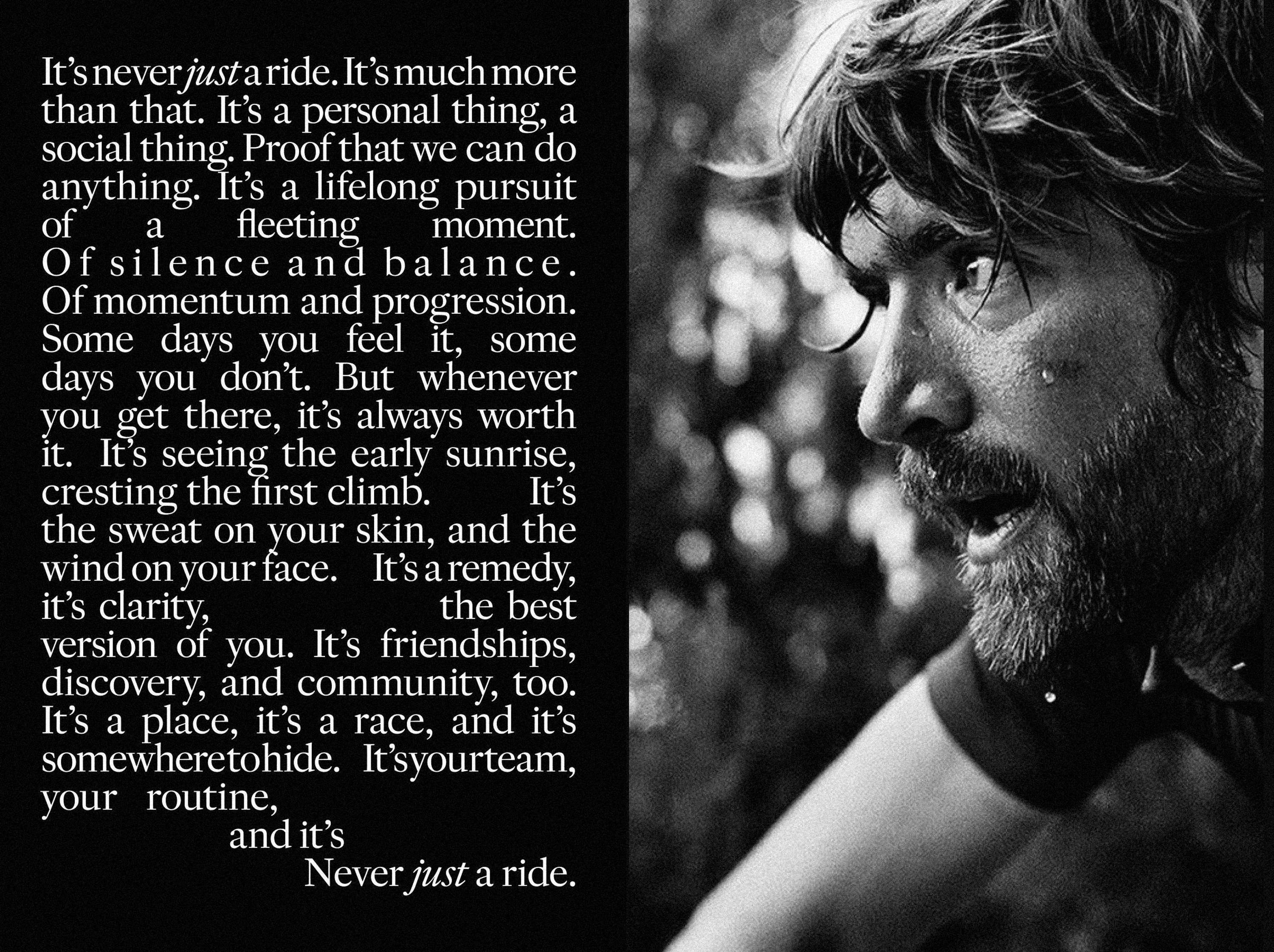 Rapha - Never Just A Ride by MARK SLACK