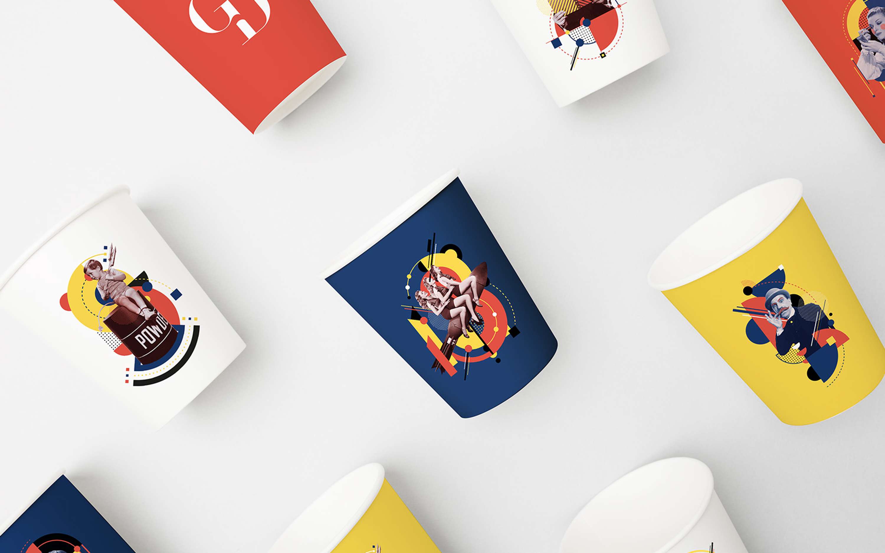 Re-branding in Bauhaus style by Ewa Gillen