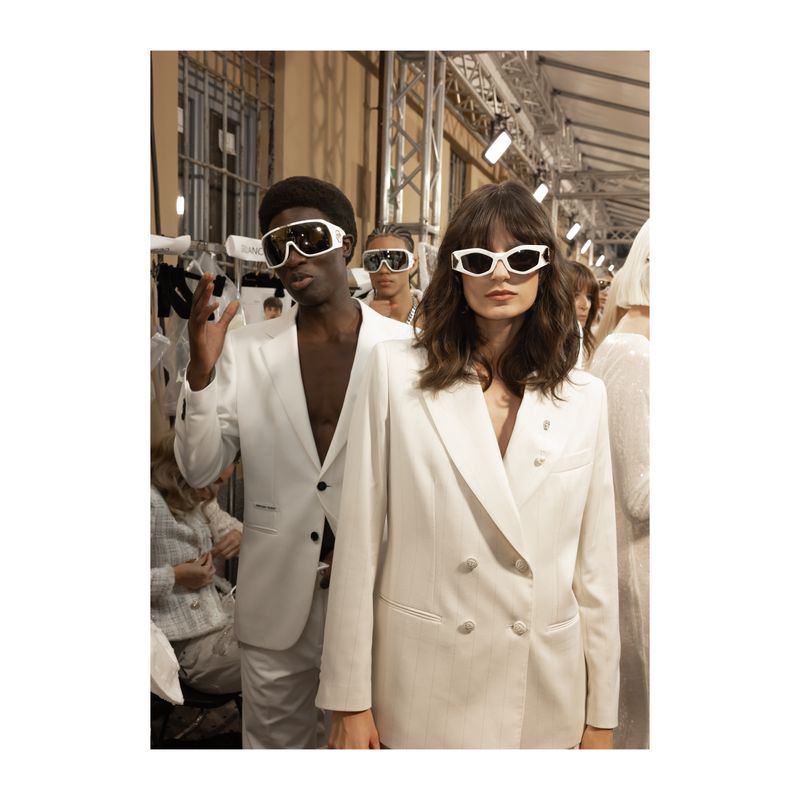 Philipp Plein SS25 backstage by Maria Biardzka