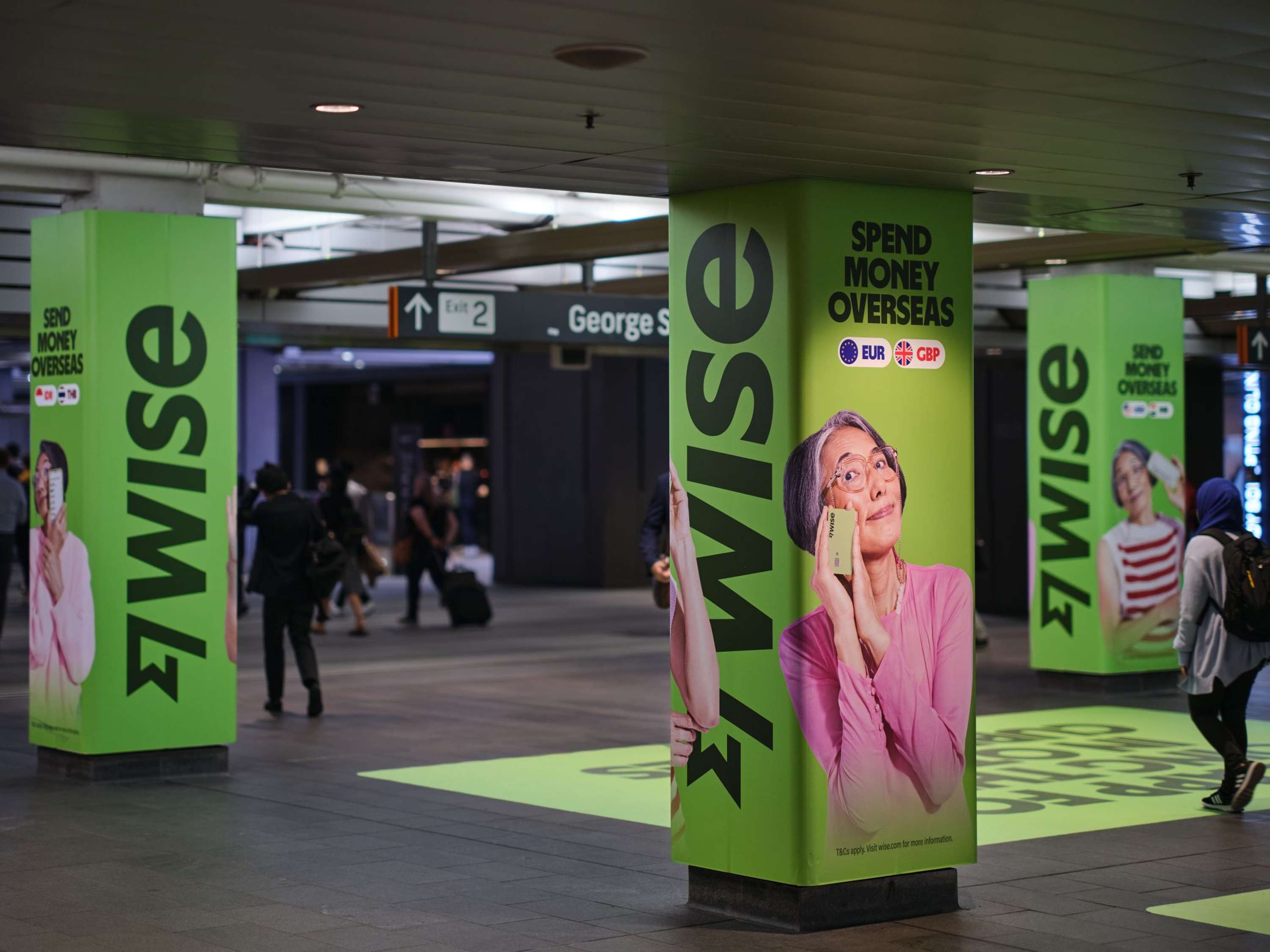Wise OOH design by Yi Lin Eng