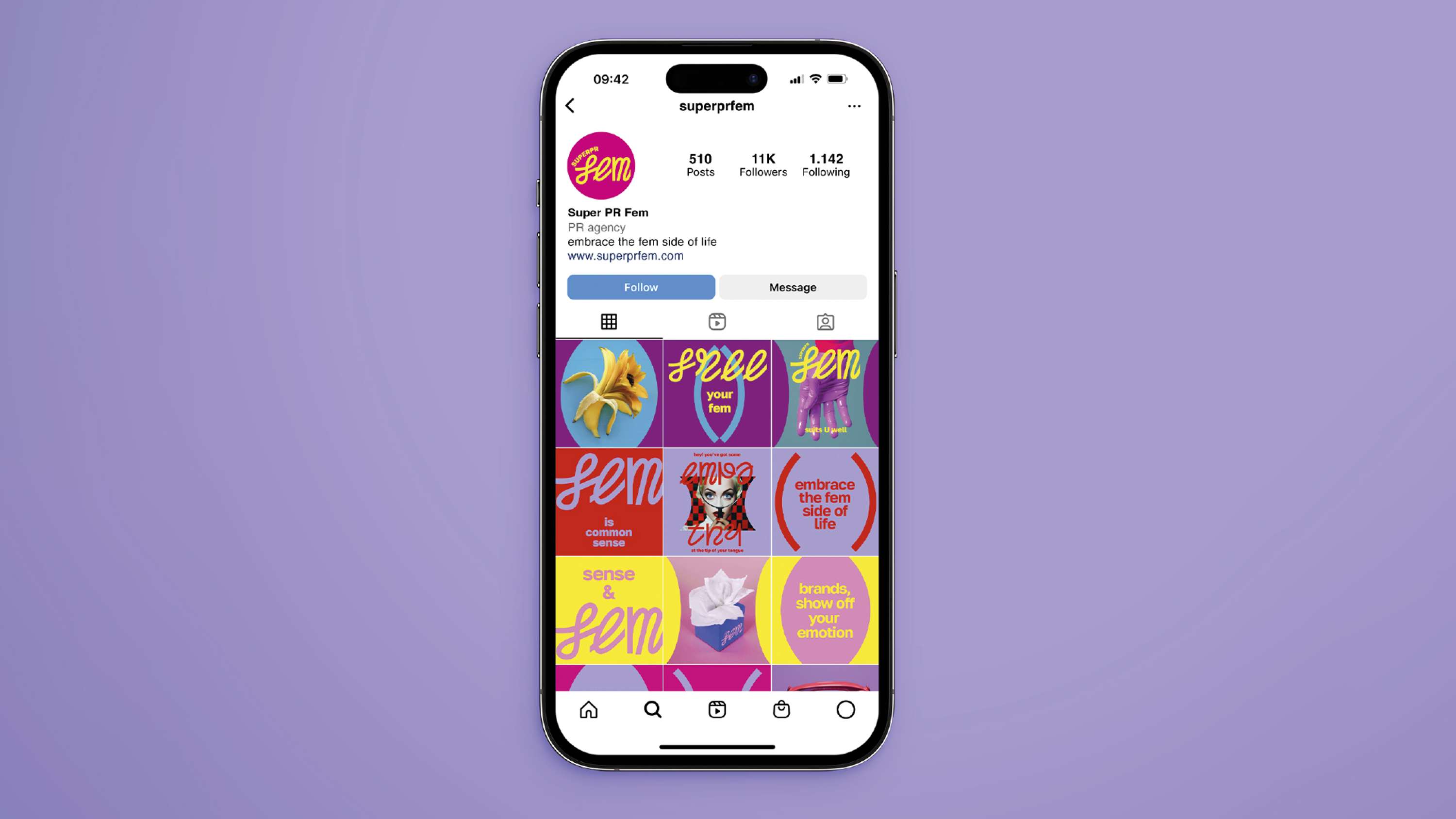 Super PR Fem (Branding) by Marga Castaño